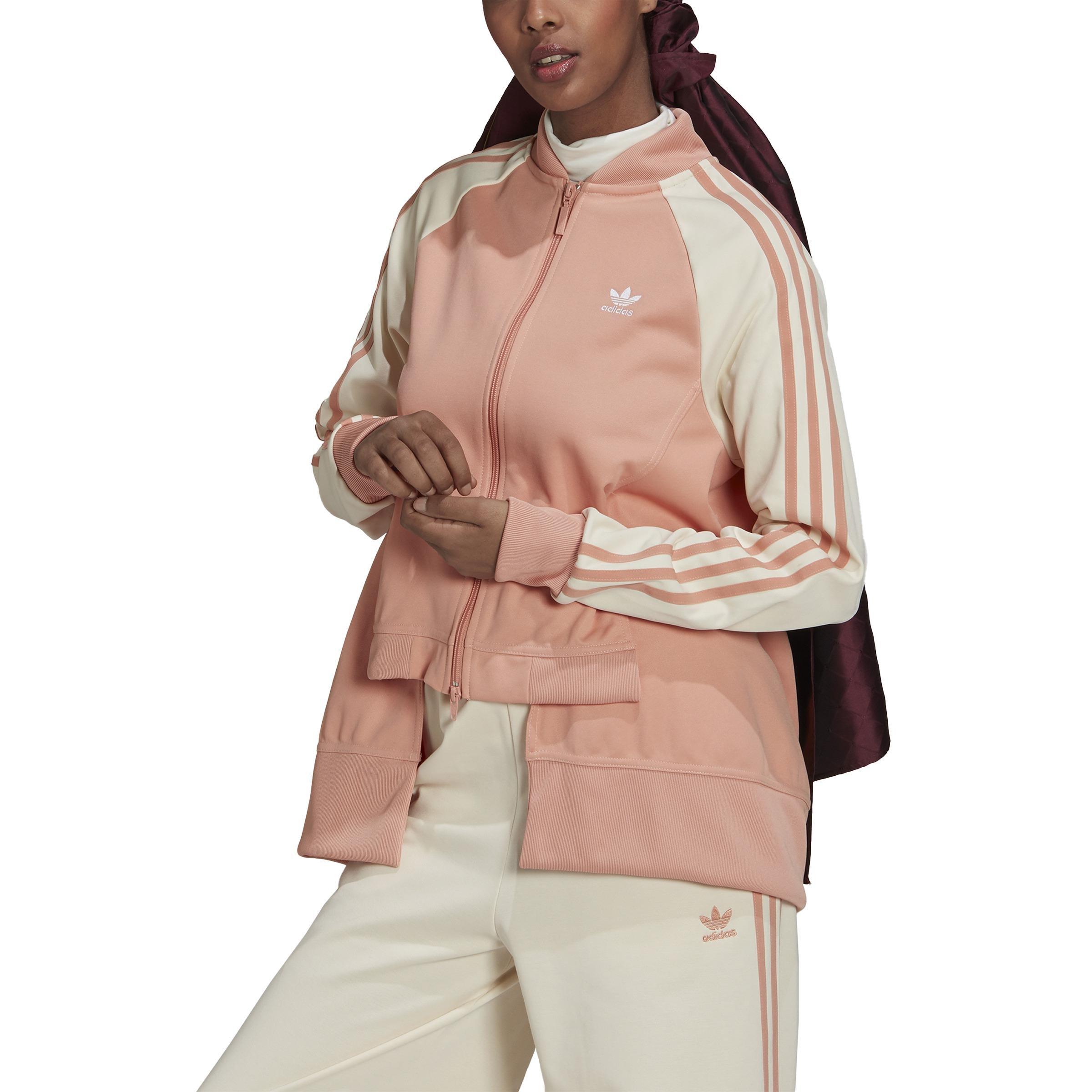 Adicolor Classics Collegiate Track Top, Pink, A901_ONE, large image number 1