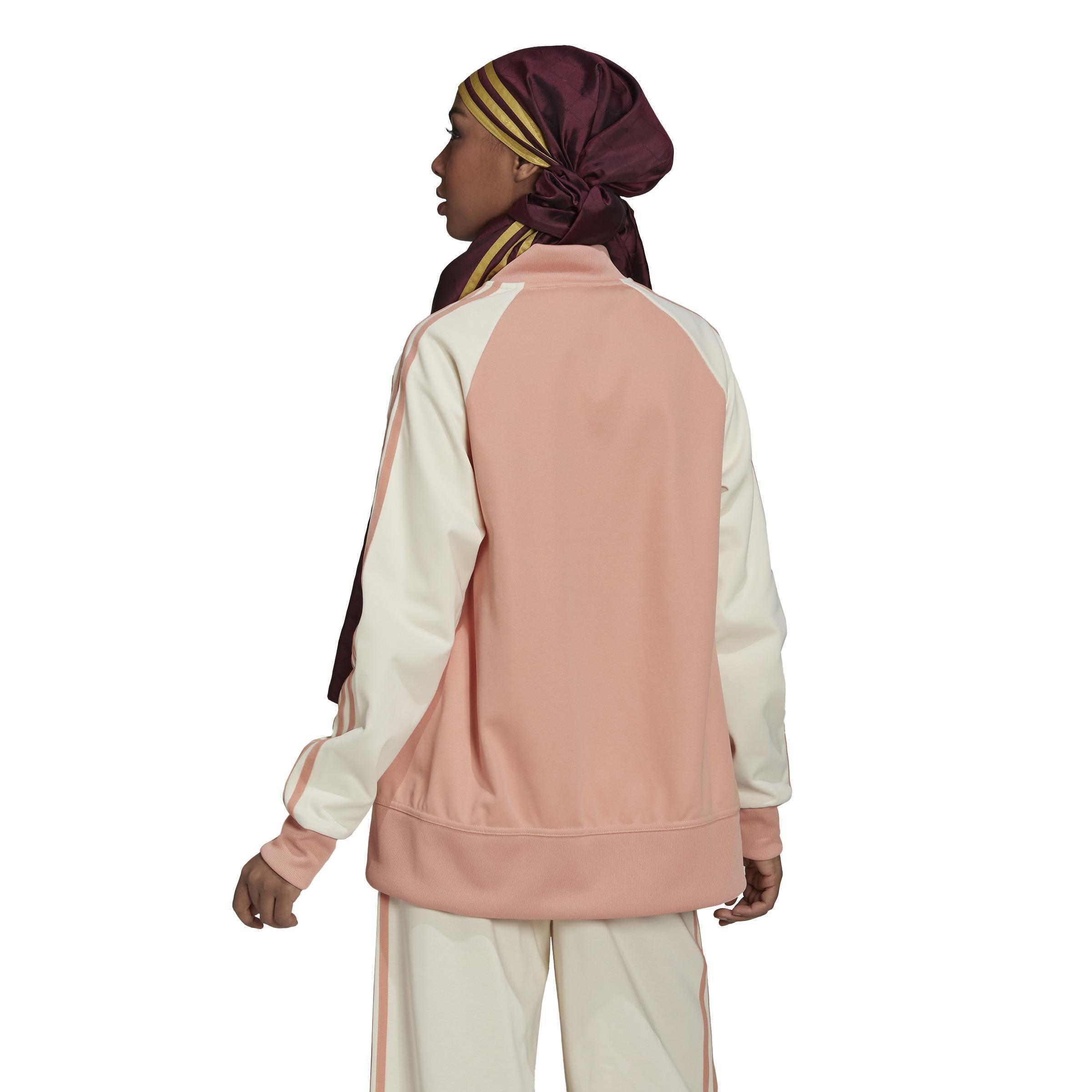 Adicolor Classics Collegiate Track Top, Pink, A901_ONE, large image number 3