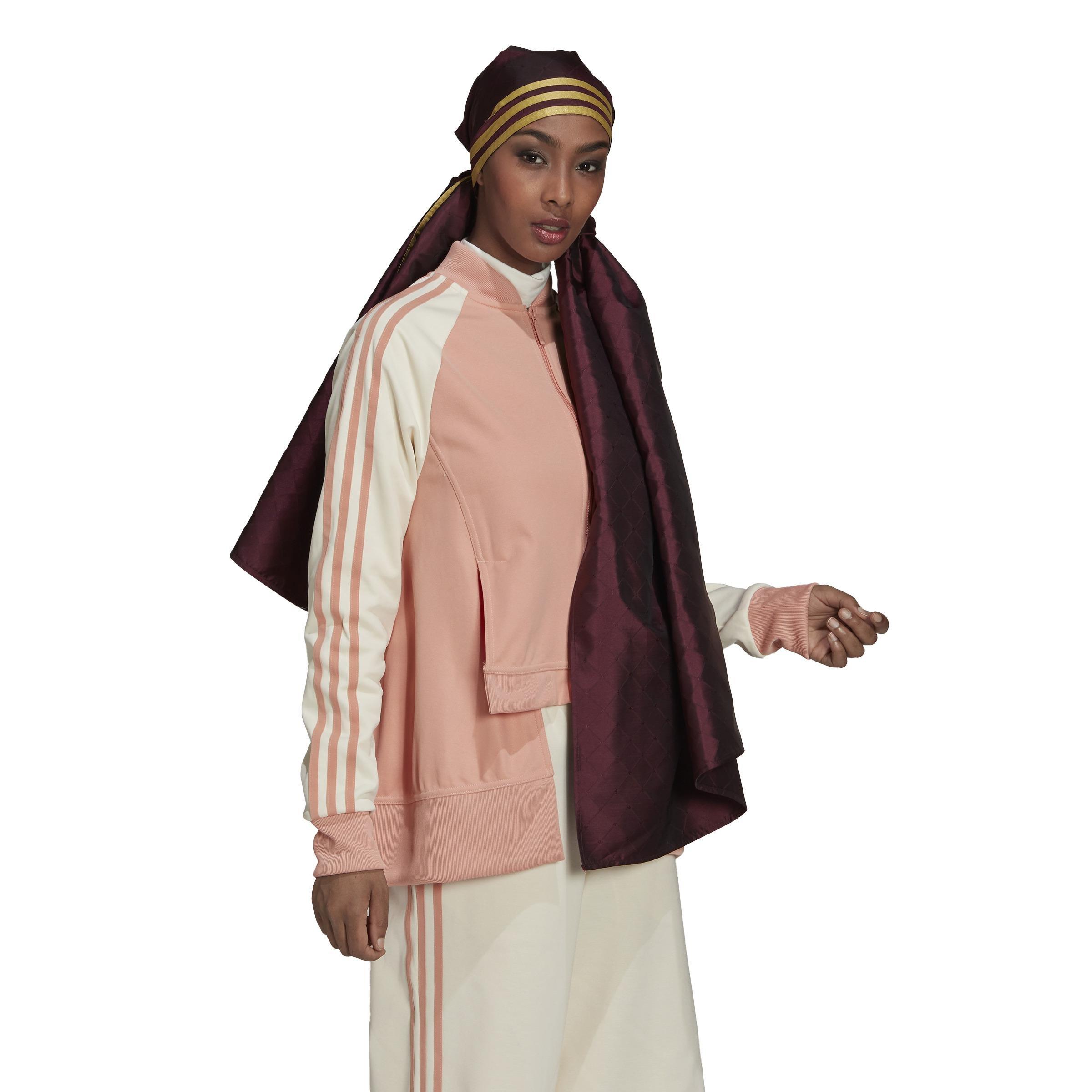 Adicolor Classics Collegiate Track Top, Pink, A901_ONE, large image number 8