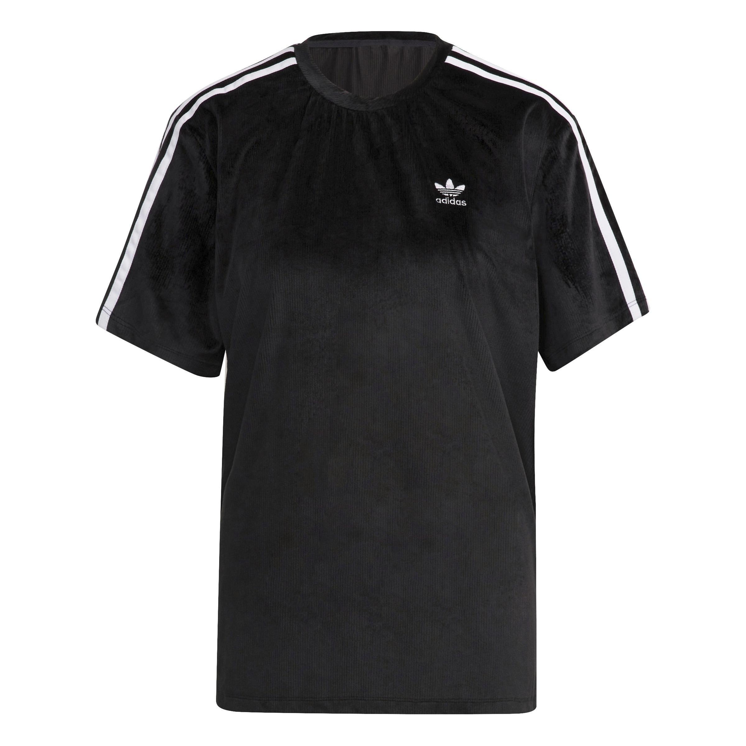 Adicolor Classics Corded Velour Loose T-Shirt, Black, , large image number 1
