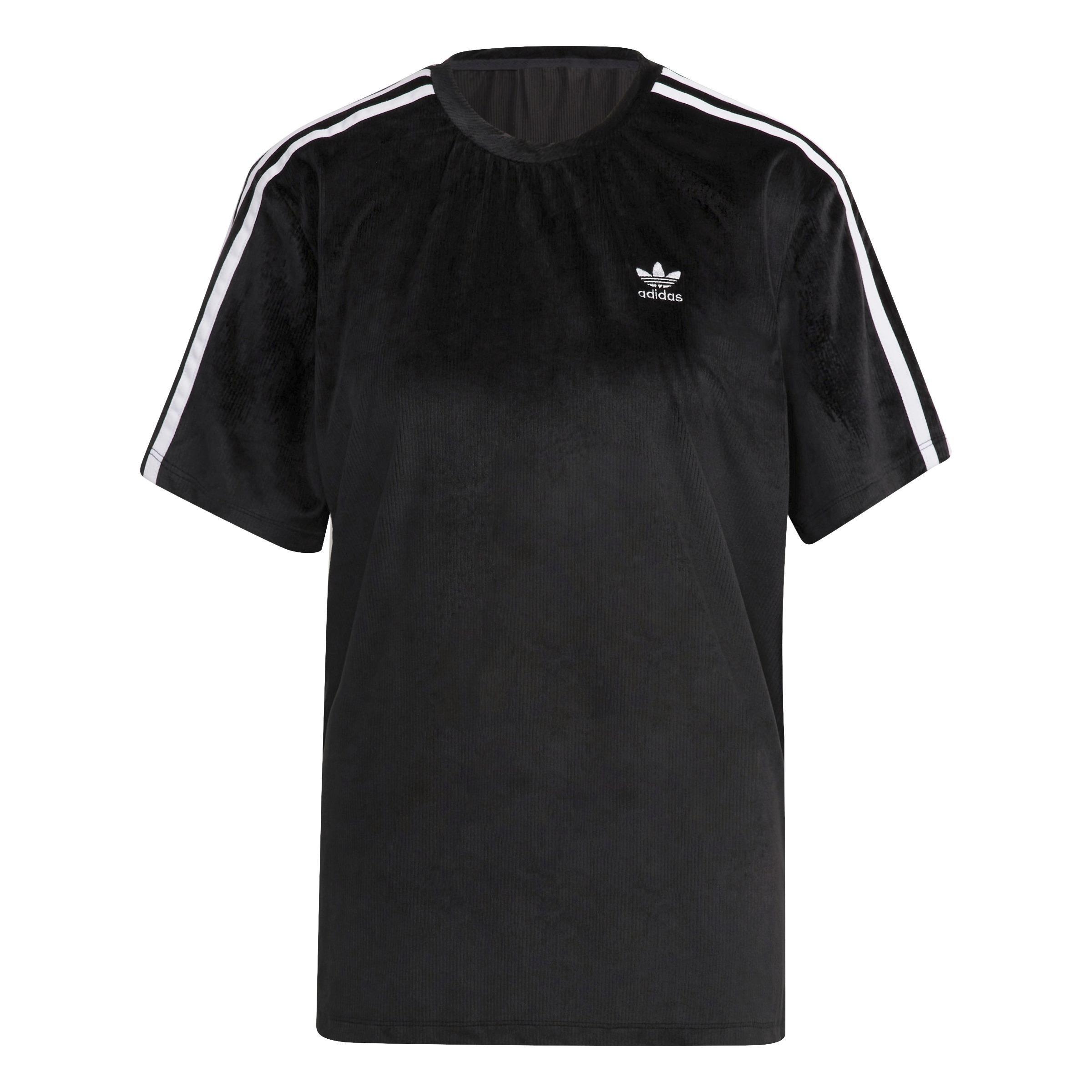 Adicolor Classics Corded Velour Loose T-Shirt, Black, , large image number 2