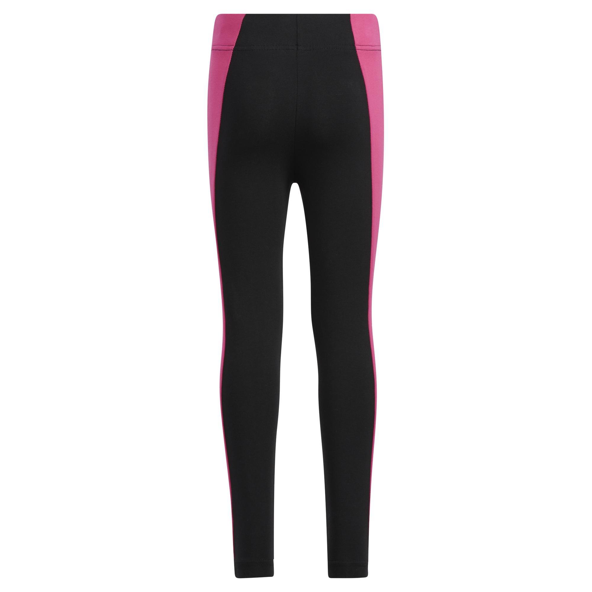 Kids Cotton Leggings, Black, A901_ONE, large image number 6