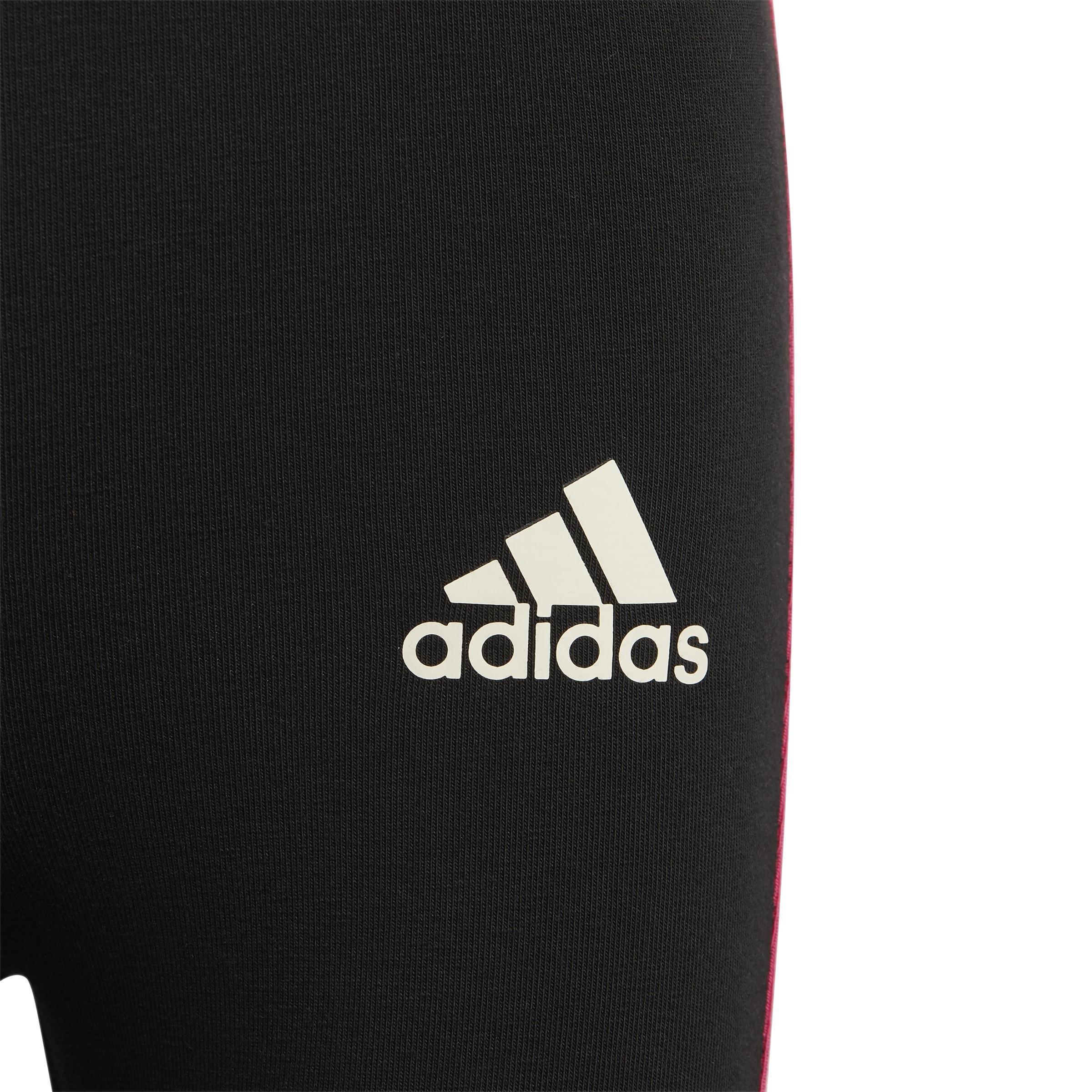 Kids Cotton Leggings, Black, A901_ONE, large image number 8