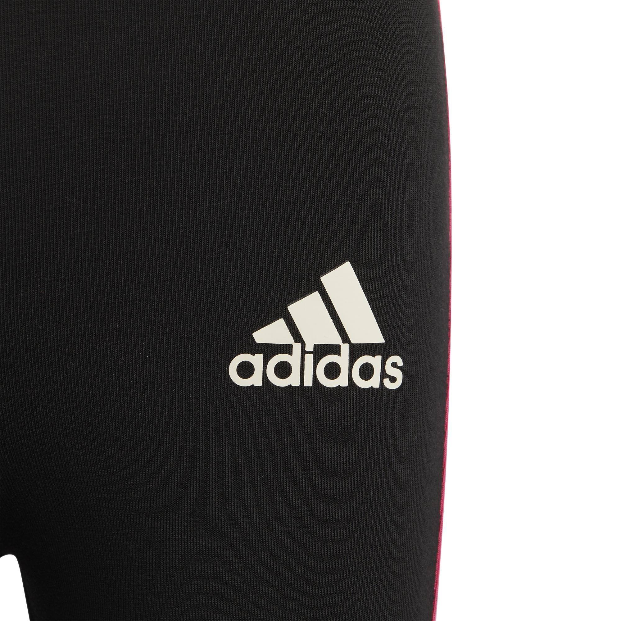 Kids Cotton Leggings, Black, A901_ONE, large image number 13