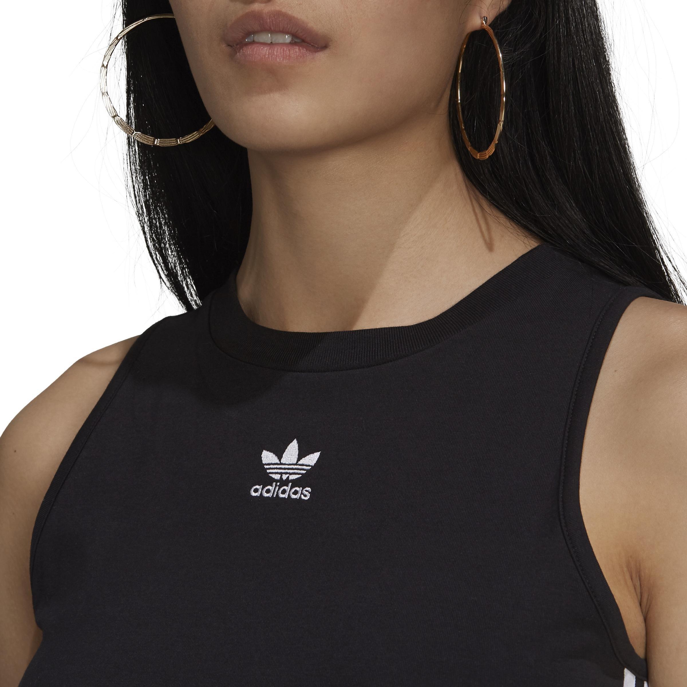 Adicolor Classics Cropped Tank Top, Black, A901_ONE, large image number 5