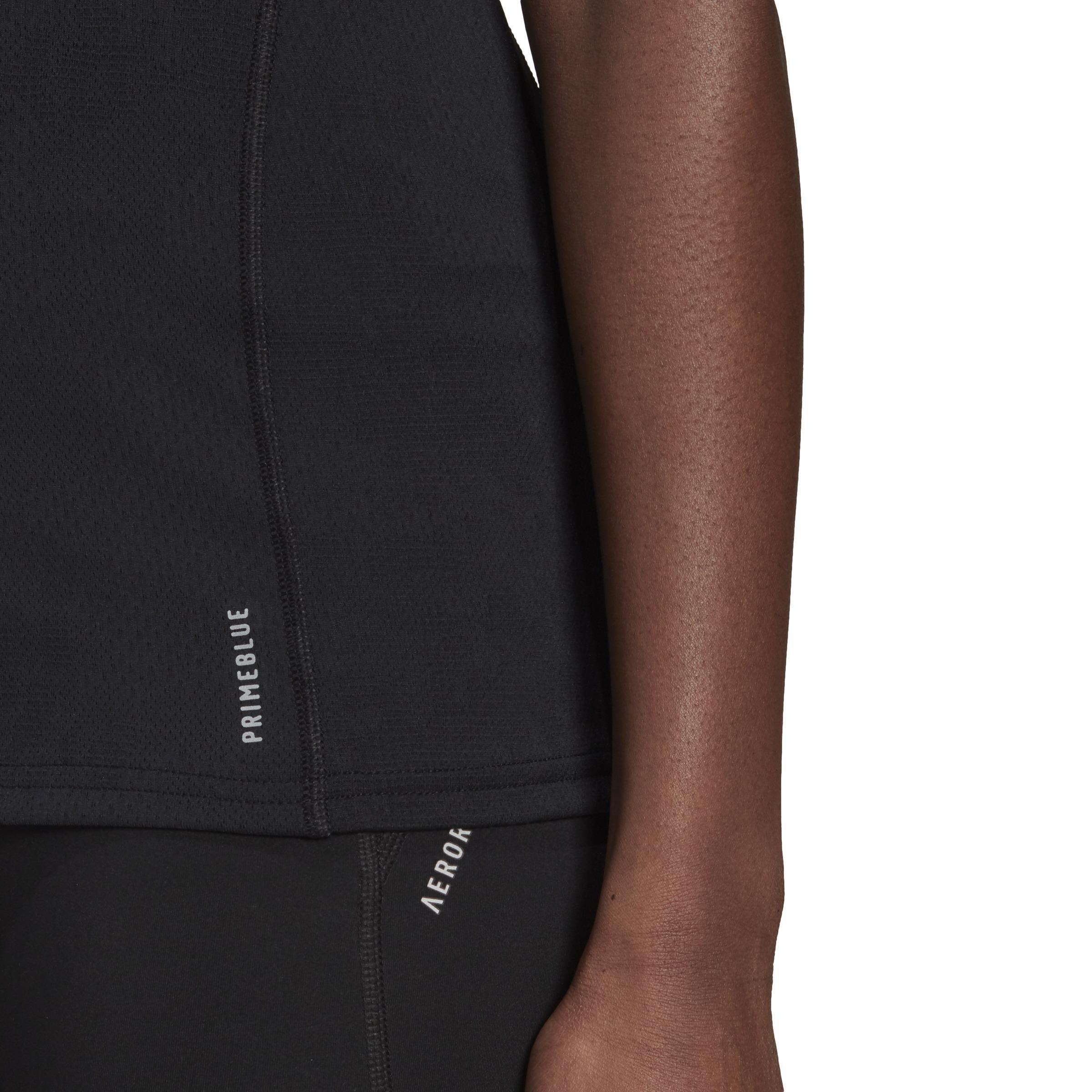 Adizero Primeblue Tank Top, Black, A901_ONE, large image number 3