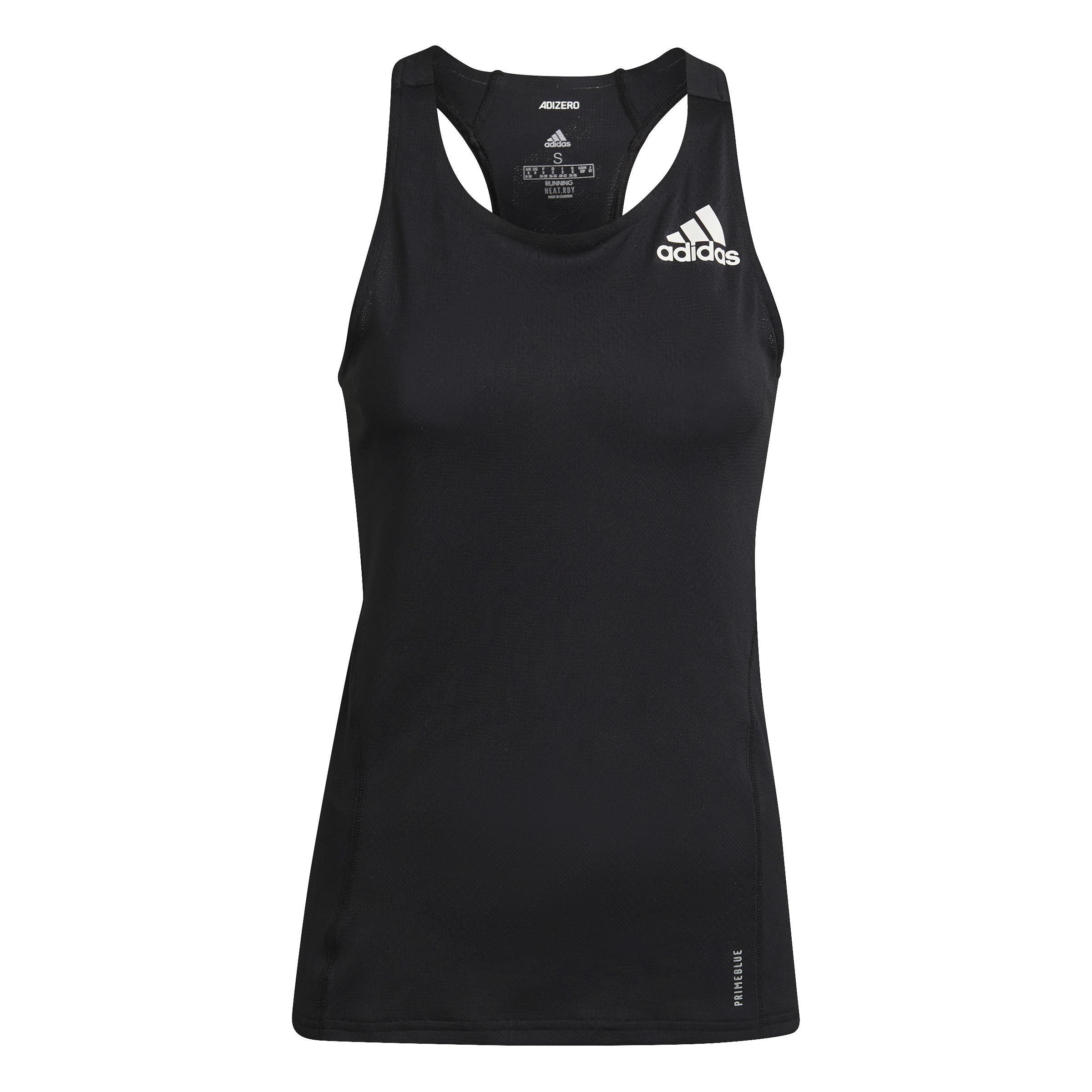 Adizero Primeblue Tank Top, Black, A901_ONE, large image number 6