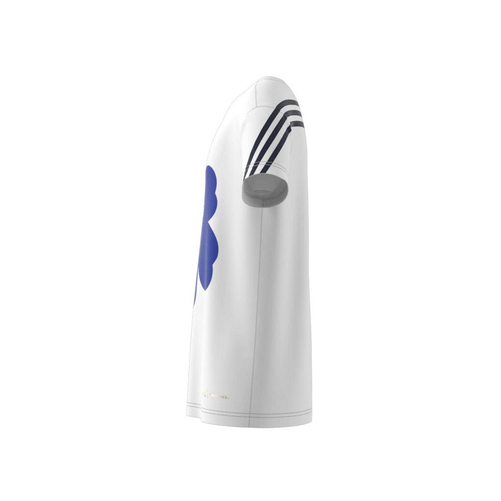Kids Marimekko Primegreen Aeroready Training Loose 3-Stripes T-Shirt, White, , large image number 17