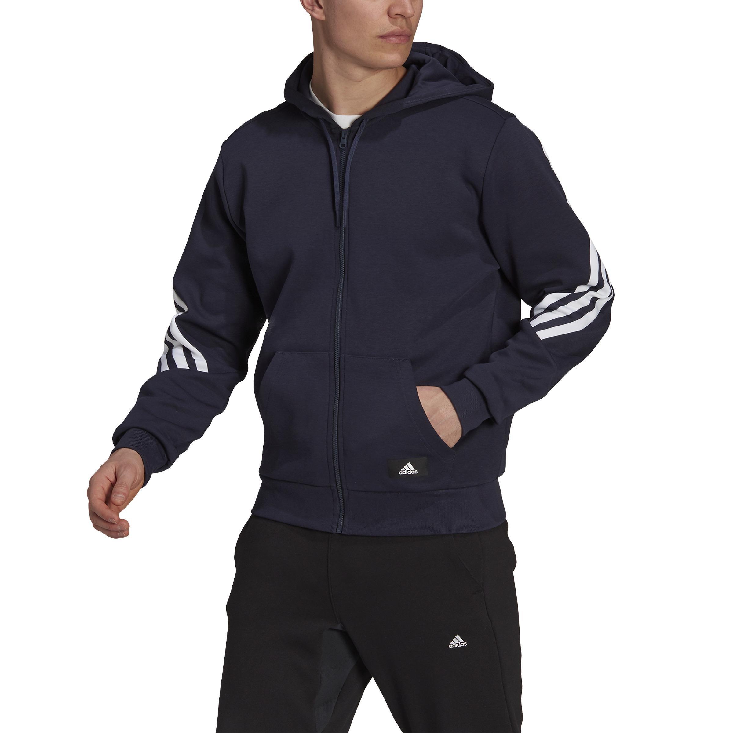 Sportswear Future Icons 3-Stripes Hoodie, Blue, A901_ONE, large image number 3