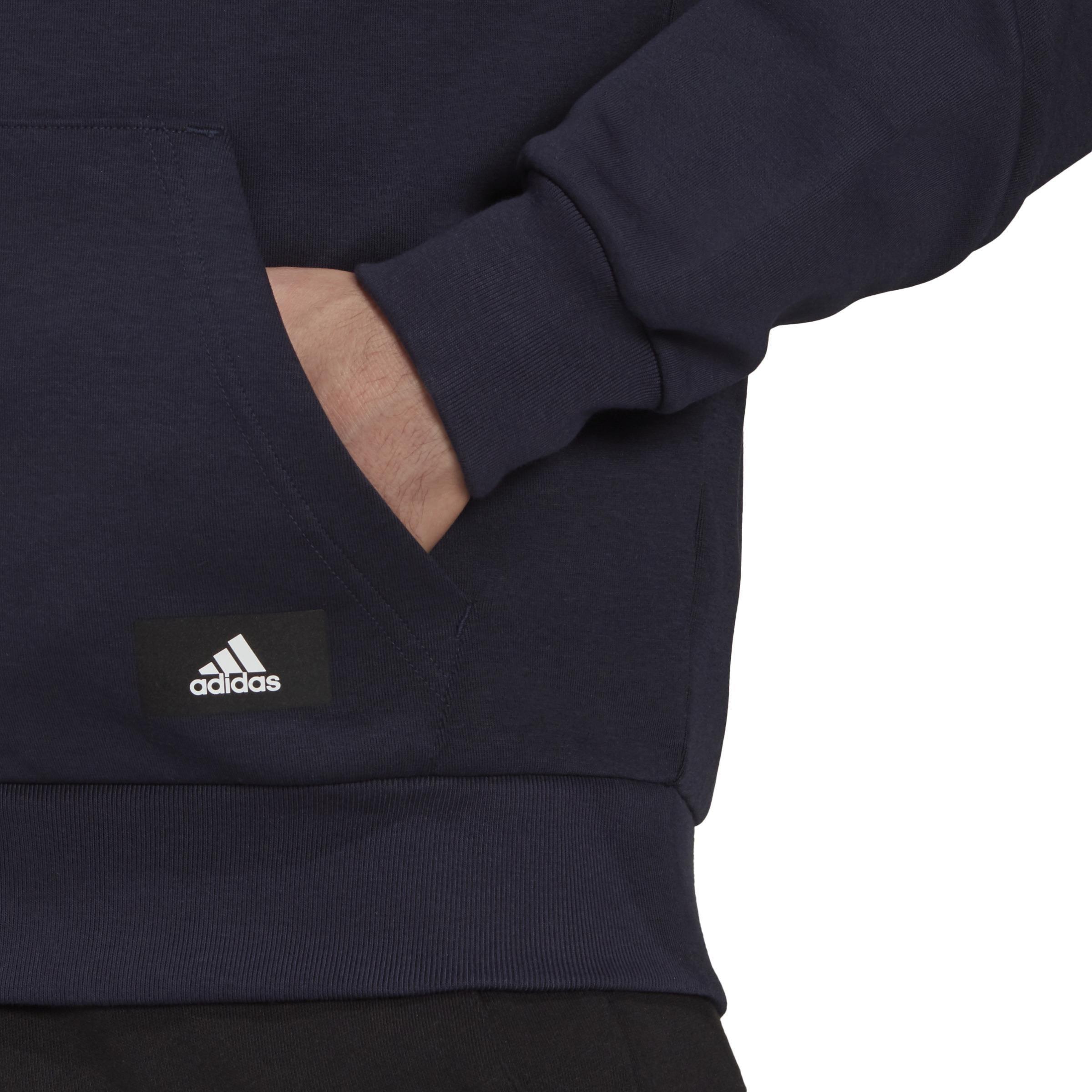 Sportswear Future Icons 3-Stripes Hoodie, Blue, A901_ONE, large image number 8