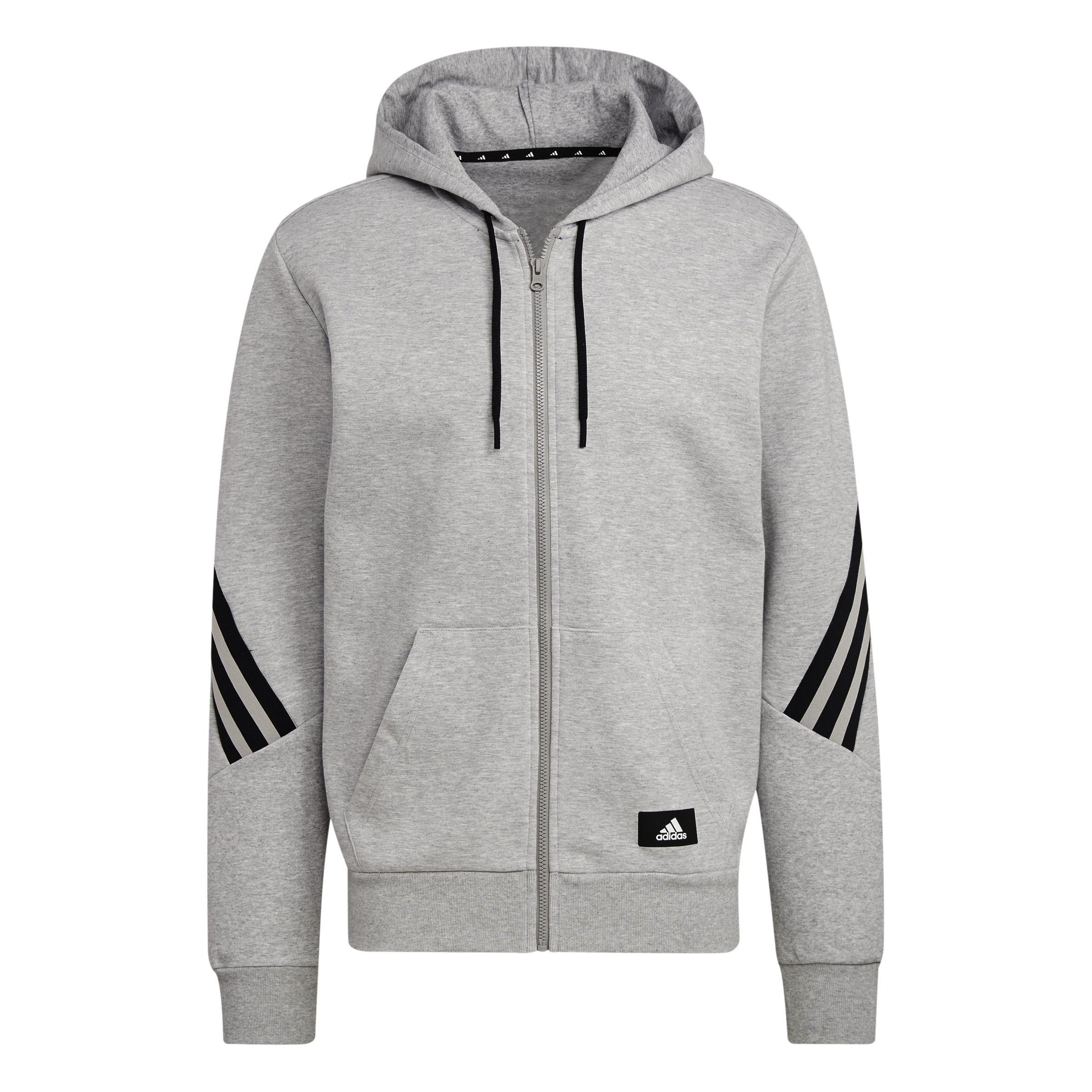 Sportswear Future Icons 3-Stripes Hoodie, Grey, A901_ONE, large image number 3