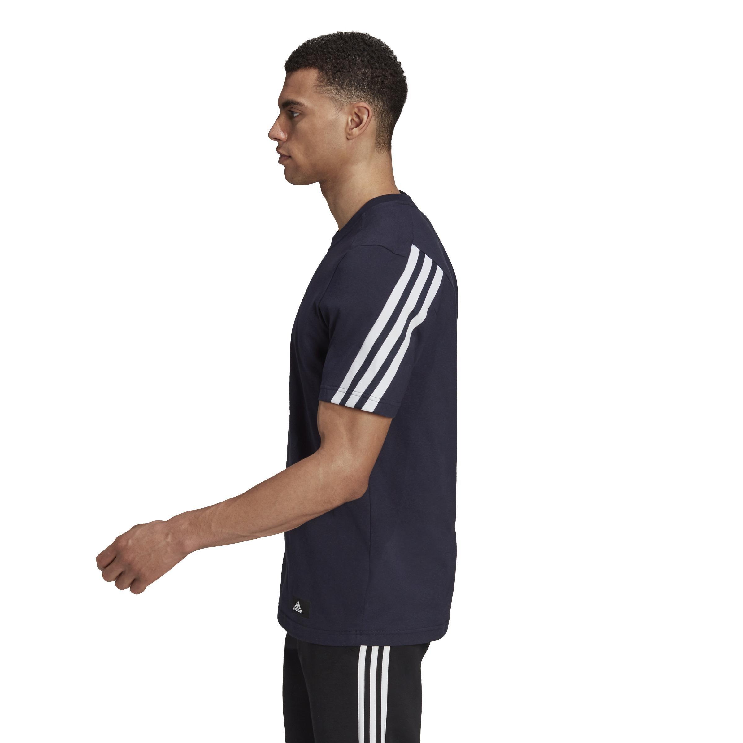 Sportswear Future Icons 3-Stripes T-Shirt, Blue, A901_ONE, large image number 2