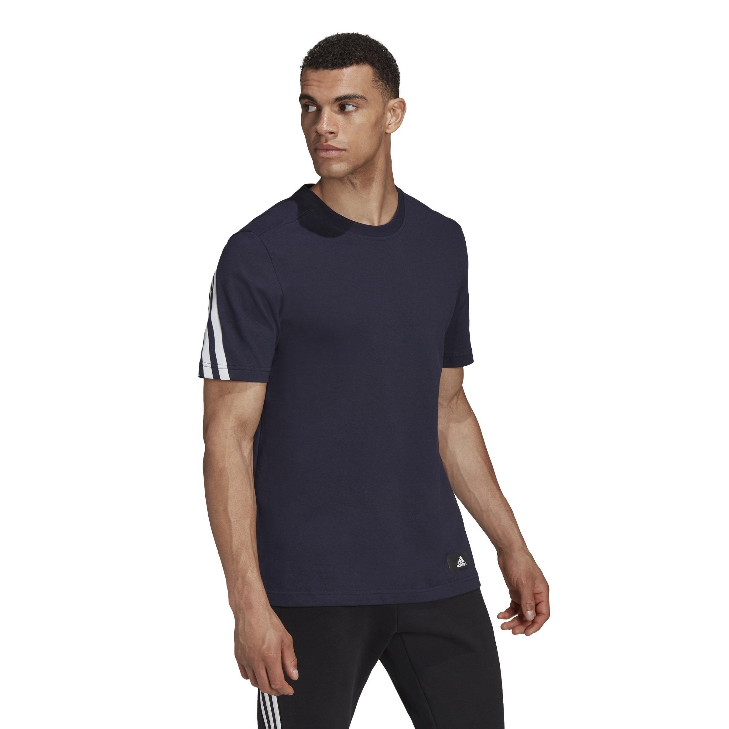 Sportswear Future Icons 3-Stripes T-Shirt, Blue, A901_ONE, large image number 3
