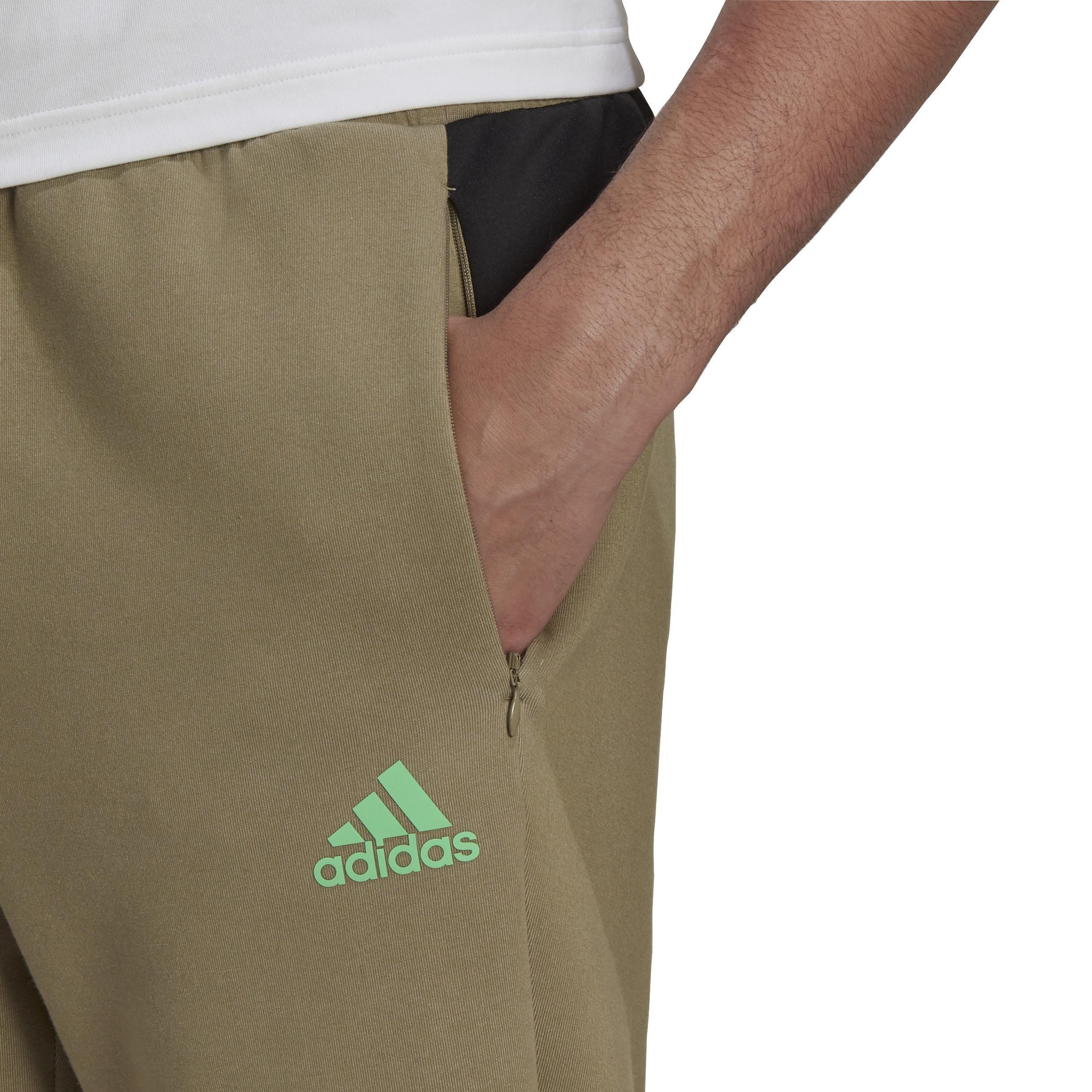 Z.N.E. Sportswear Tracksuit Bottoms, Green, A901_ONE, large image number 7