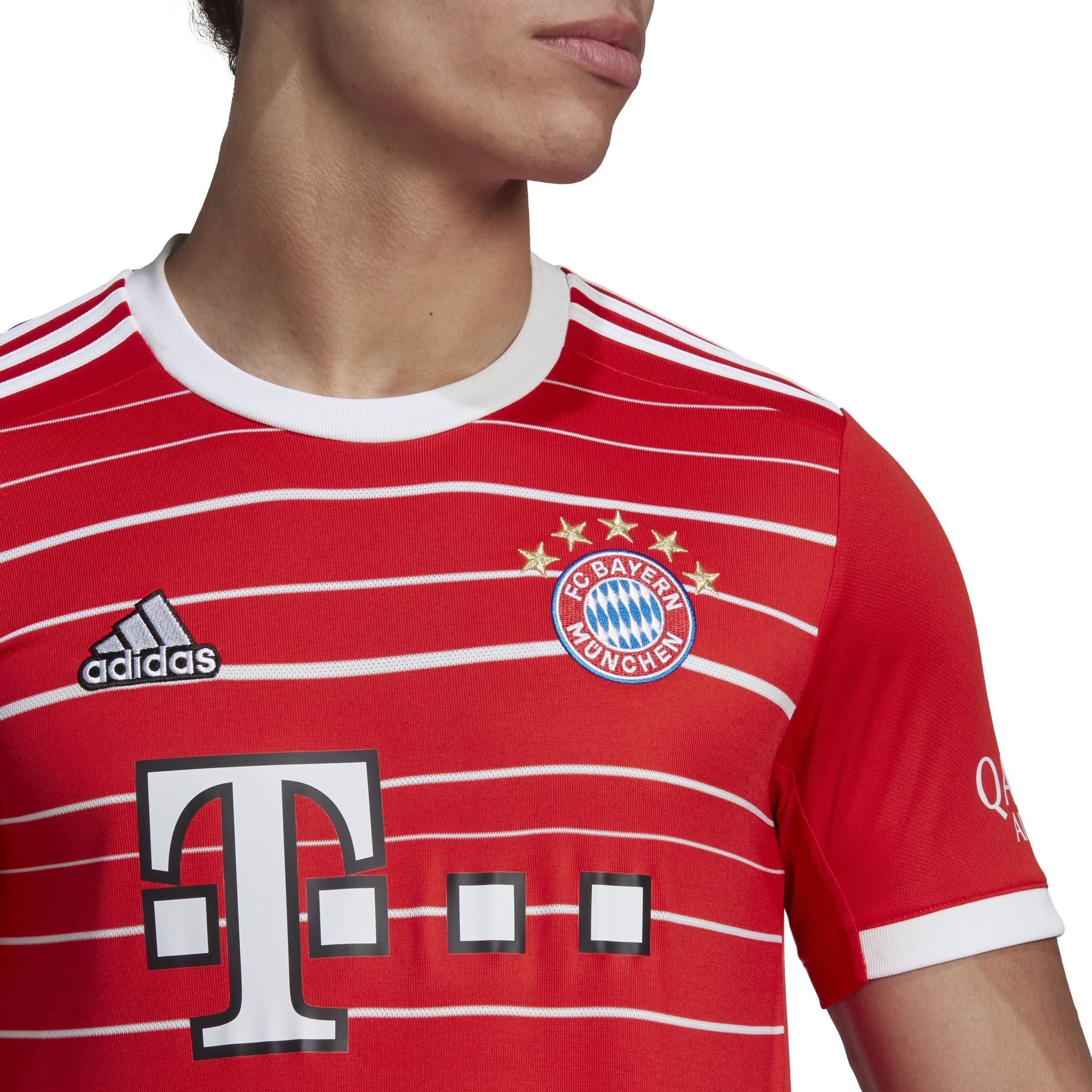 Fc Bayern 22/23 Home Jersey, Red, A901_ONE, large image number 5