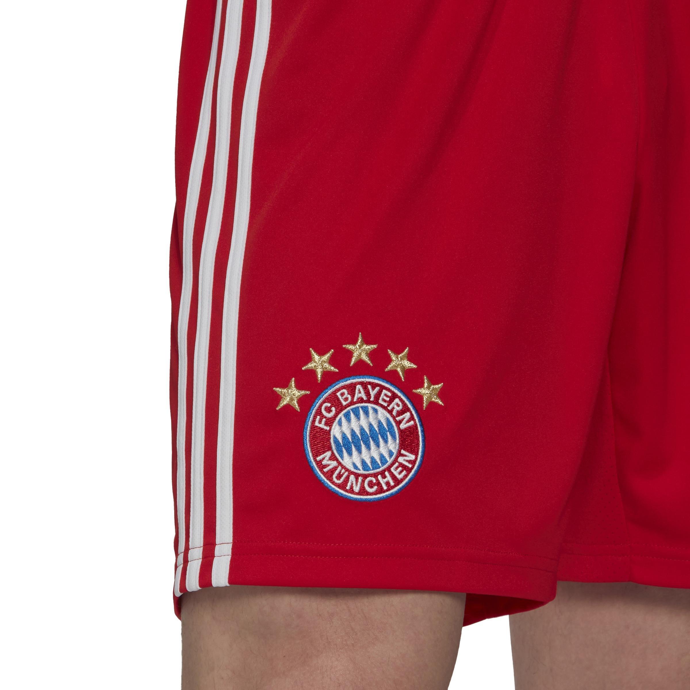 Fc Bayern 22/23 Home Shorts, Red, A901_ONE, large image number 4