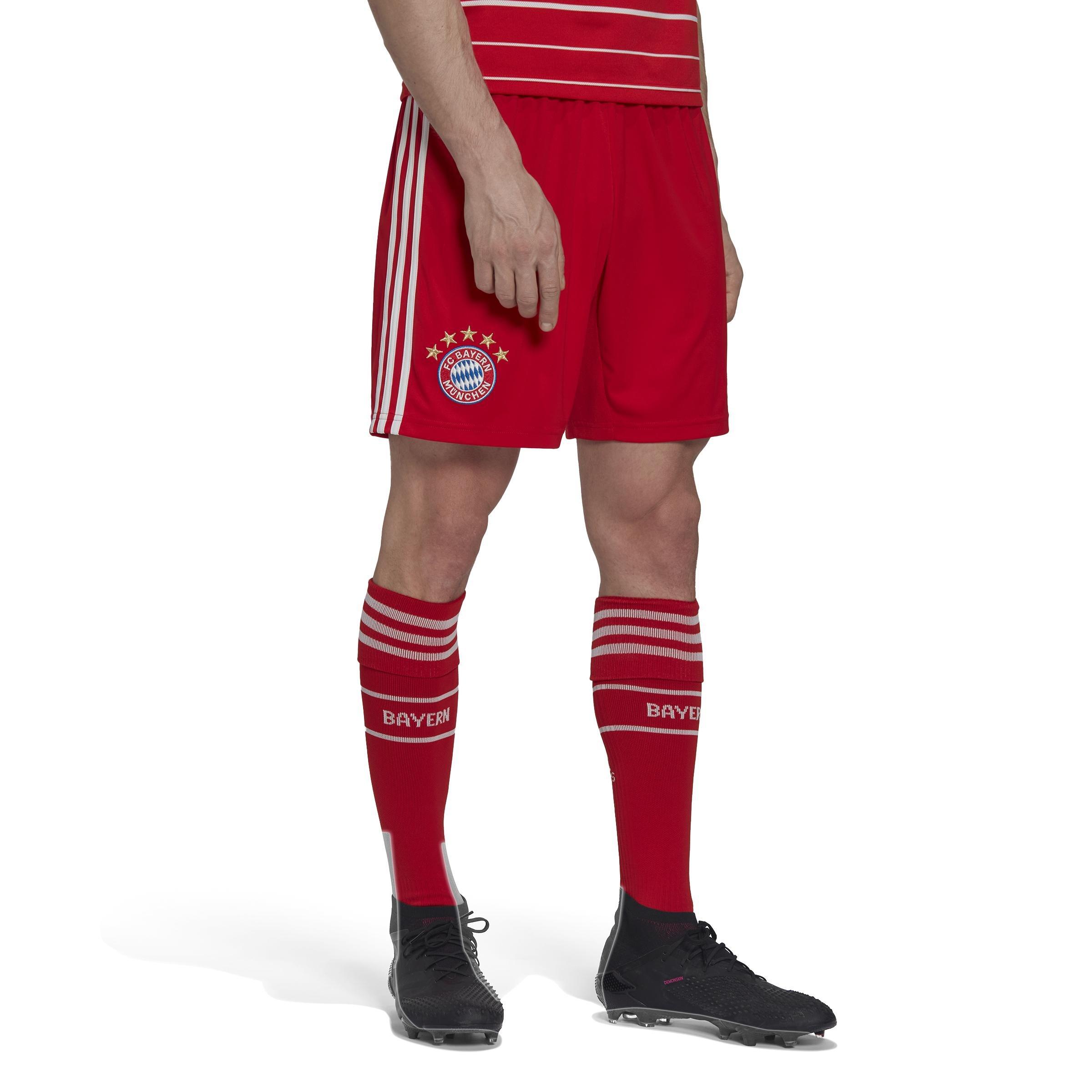 Fc Bayern 22/23 Home Shorts, Red, A901_ONE, large image number 7