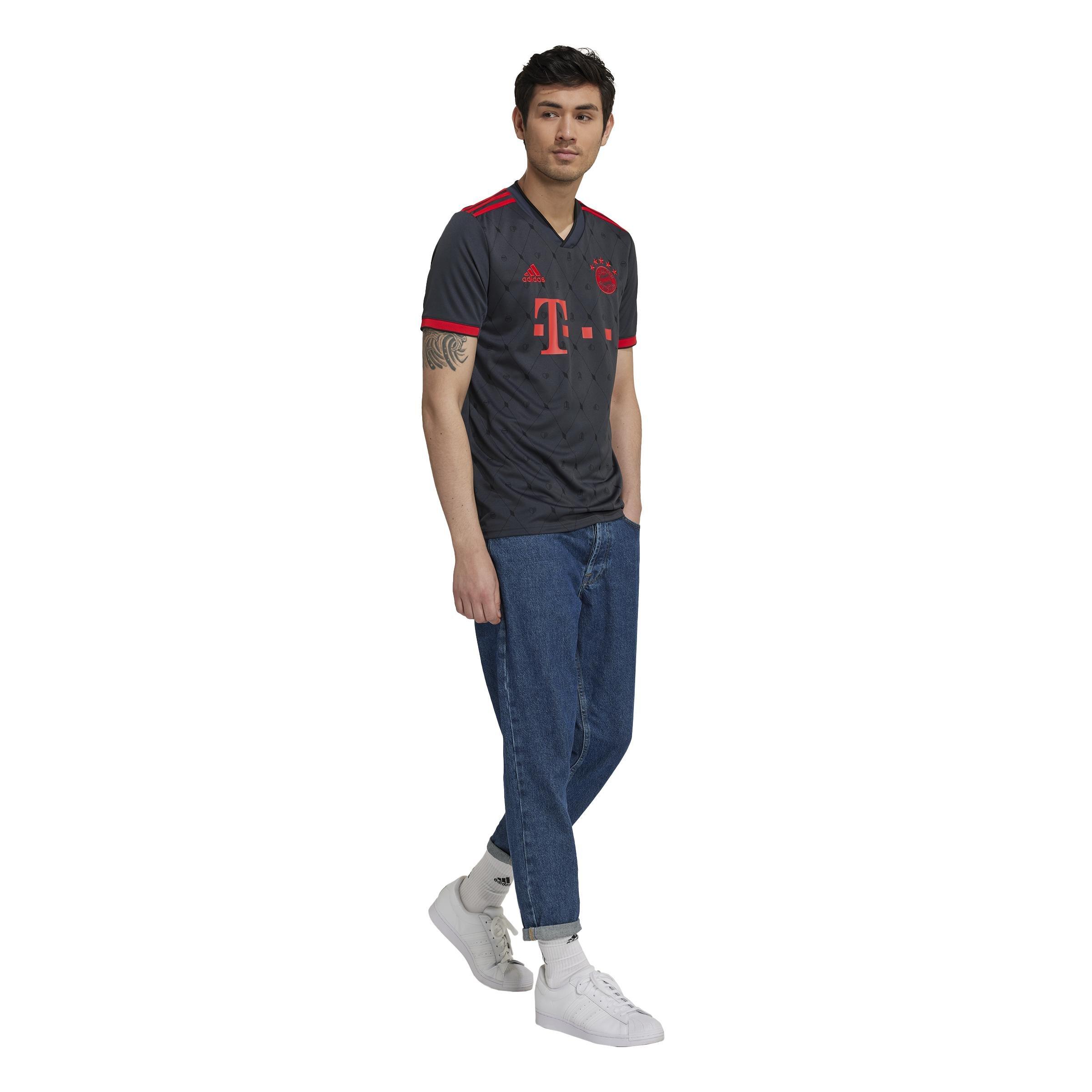 Fc Bayern 22/23 Third Jersey Night, Grey, A901_ONE, large image number 6