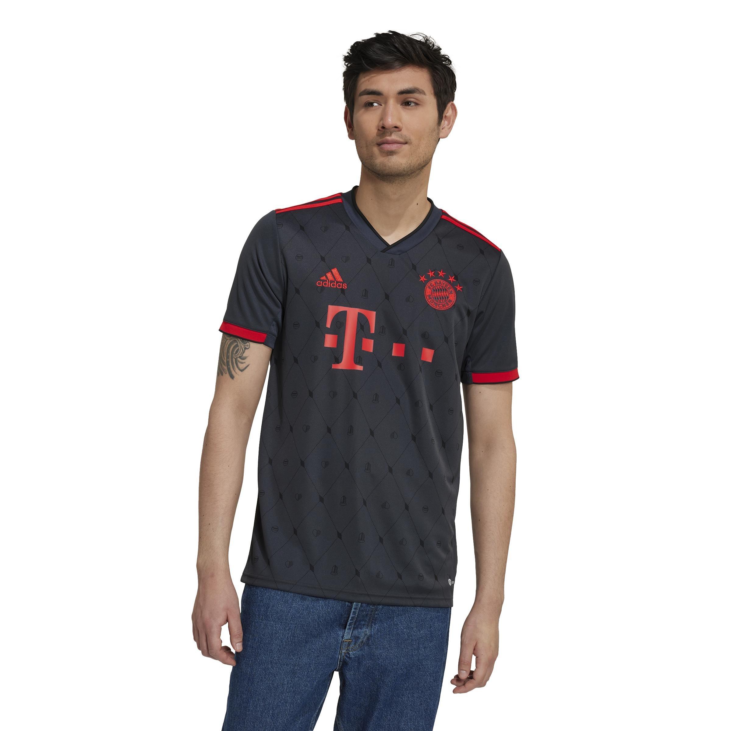 Fc Bayern 22/23 Third Jersey Night, Grey, A901_ONE, large image number 7