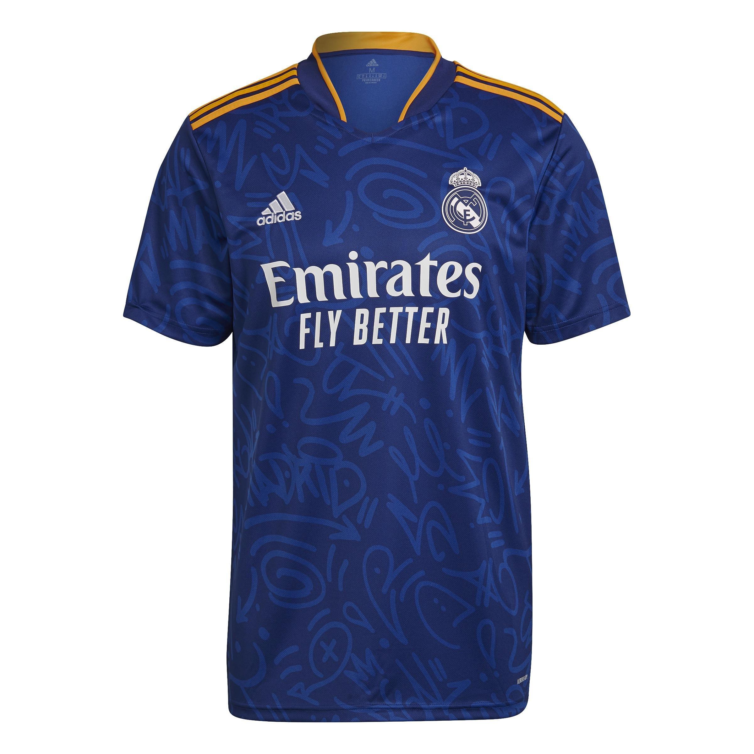 Real Madrid 21/22 Away Jersey, Blue, A901_ONE, large image number 0