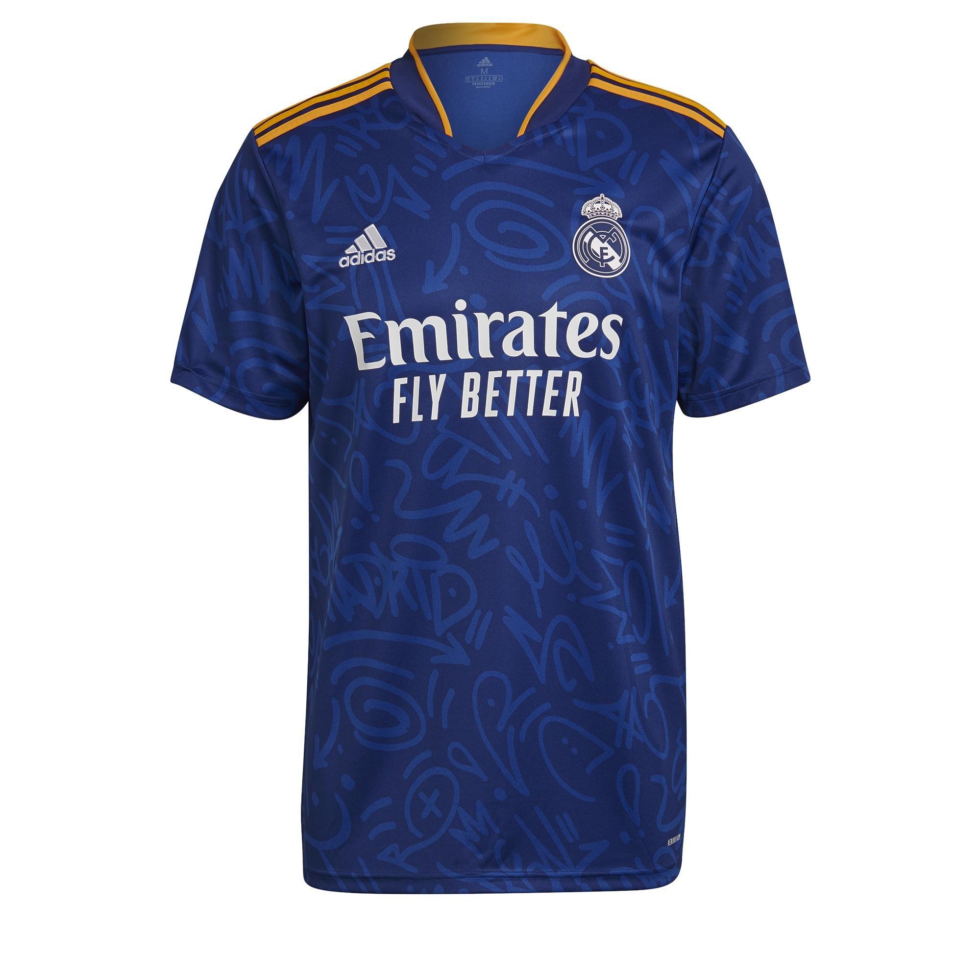 Real Madrid 21/22 Away Jersey, Blue, A901_ONE, large image number 5