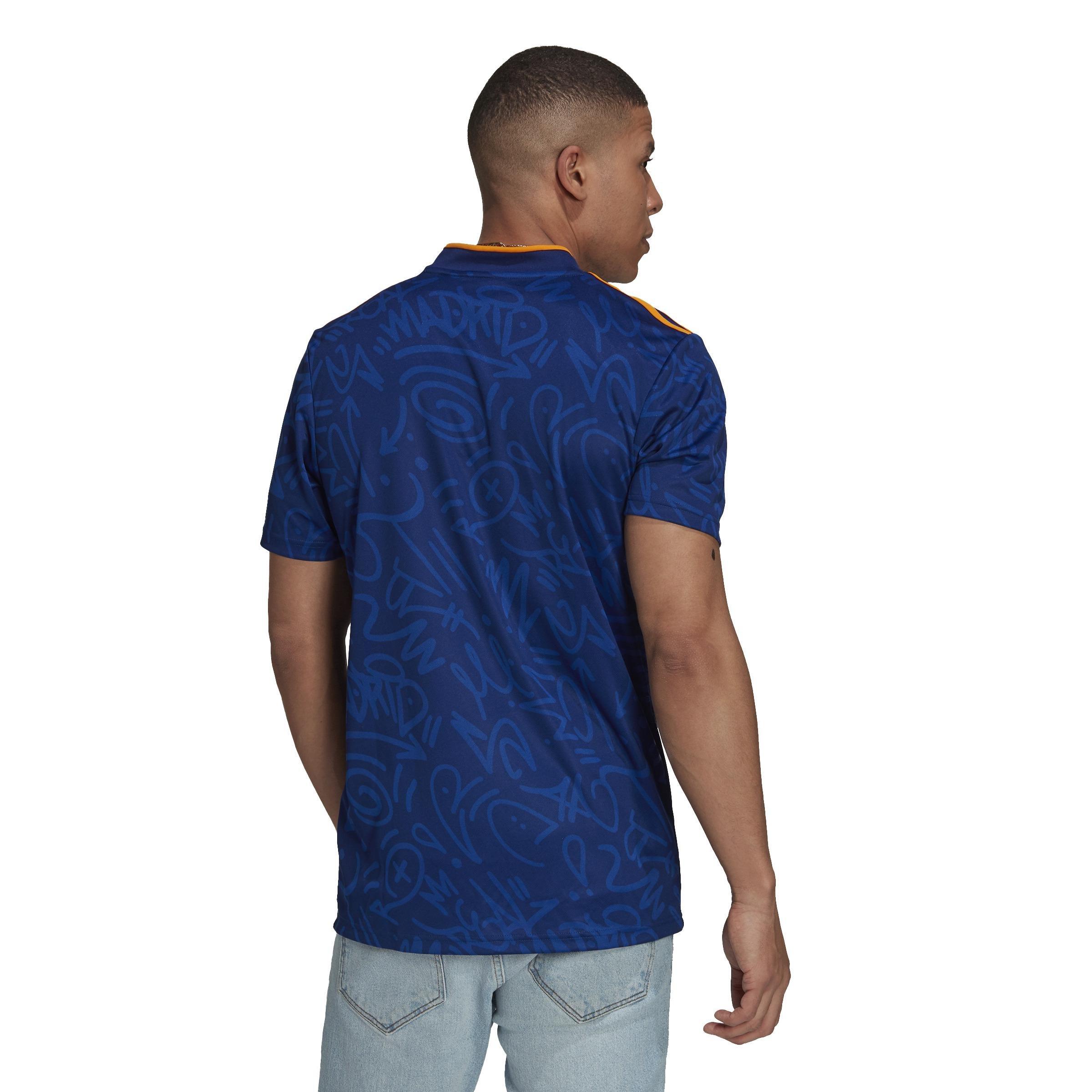 Real Madrid 21/22 Away Jersey, Blue, A901_ONE, large image number 6