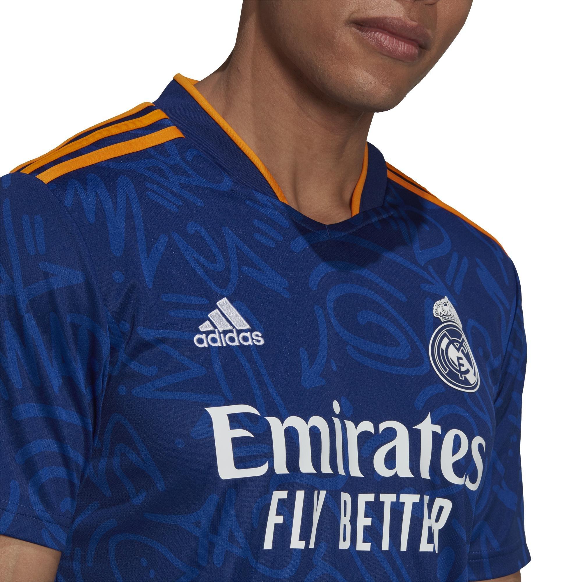 Real Madrid 21/22 Away Jersey, Blue, A901_ONE, large image number 11