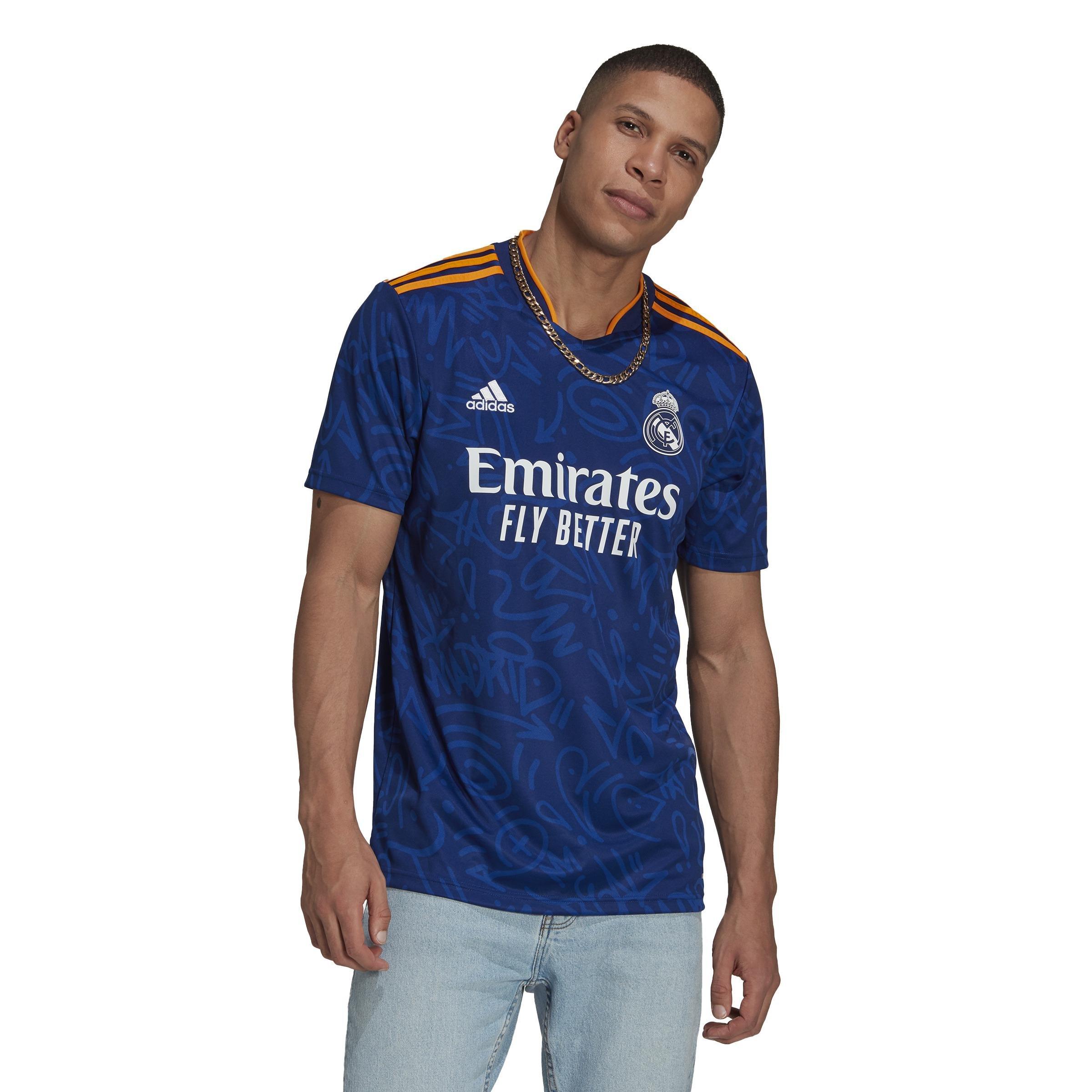 Real Madrid 21/22 Away Jersey, Blue, A901_ONE, large image number 14