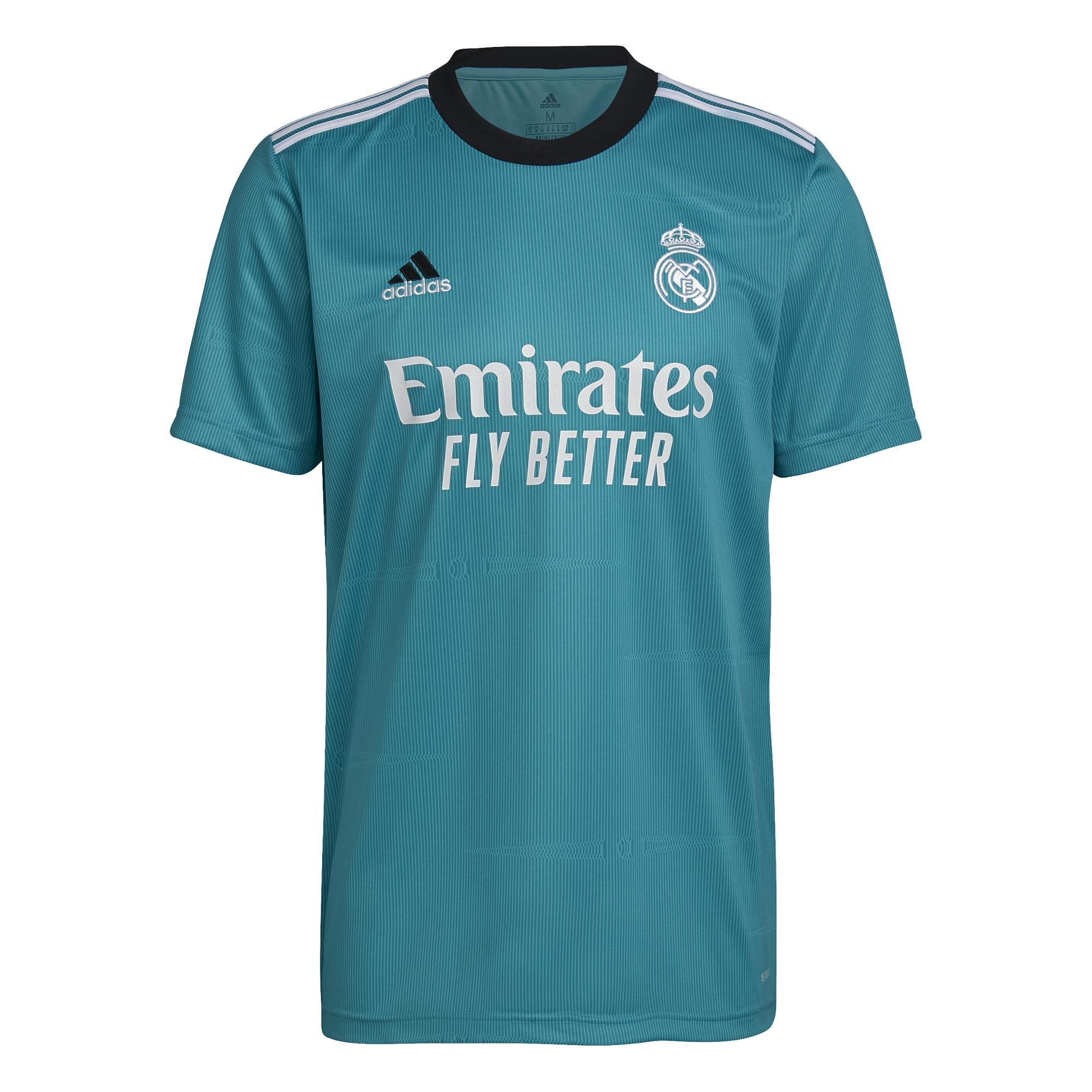 Real Madrid 21/22 Third Jersey, Turquoise, A901_ONE, large image number 2