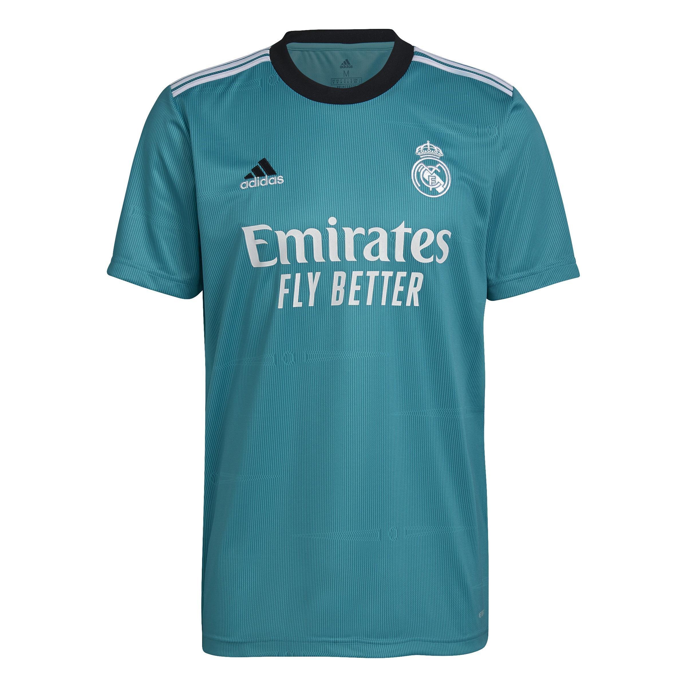 Real Madrid 21/22 Third Jersey, Turquoise, A901_ONE, large image number 5