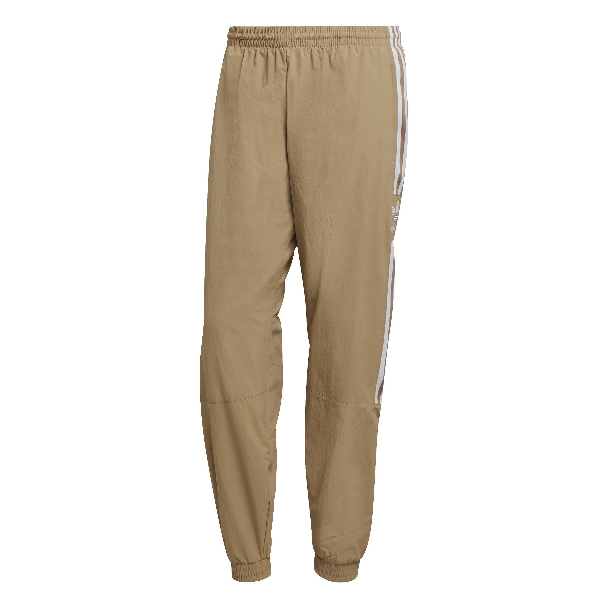 Adicolor Classics Lock-Up Trefoil Tracksuit Bottoms, Beige, A901_ONE, large image number 0