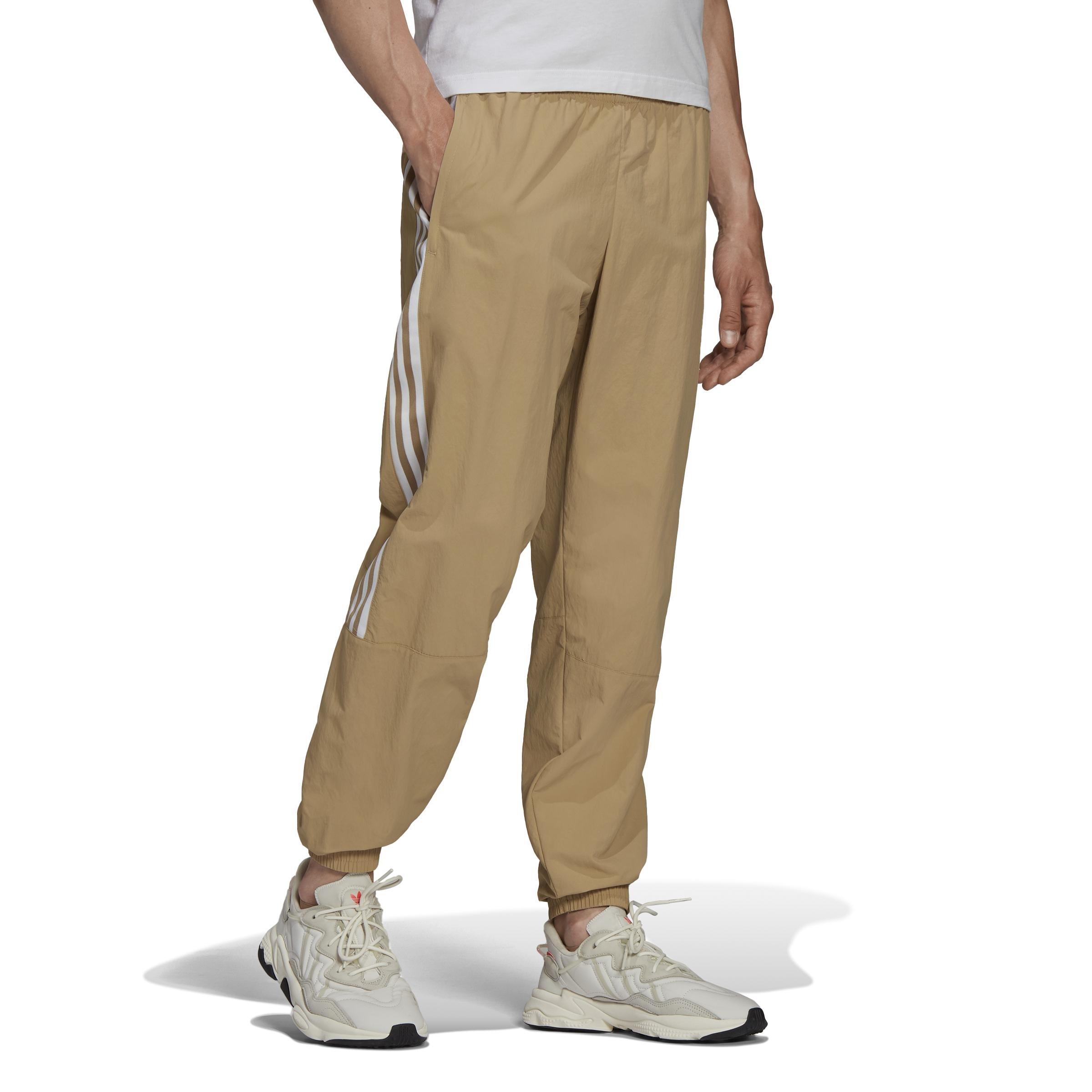 Adicolor Classics Lock-Up Trefoil Tracksuit Bottoms, Beige, A901_ONE, large image number 4