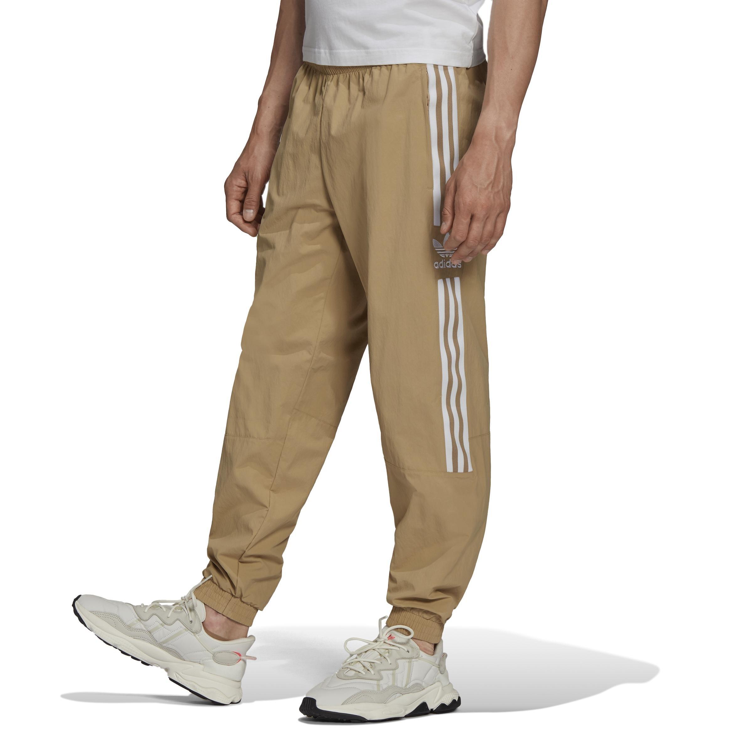 Adicolor Classics Lock-Up Trefoil Tracksuit Bottoms, Beige, A901_ONE, large image number 5