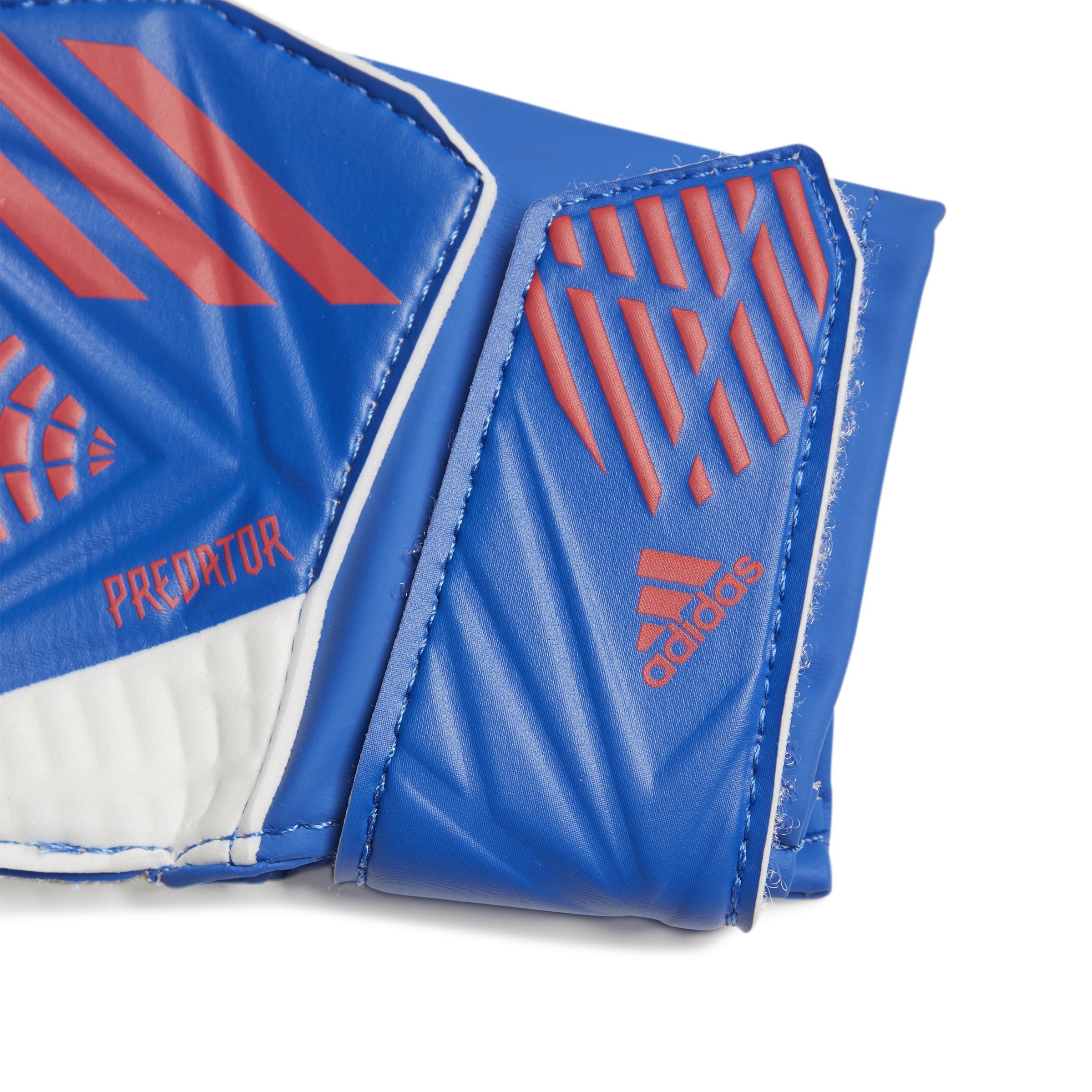Unisex Kids Predator Training Goalkeeper Gloves, Blue, , large image number 1