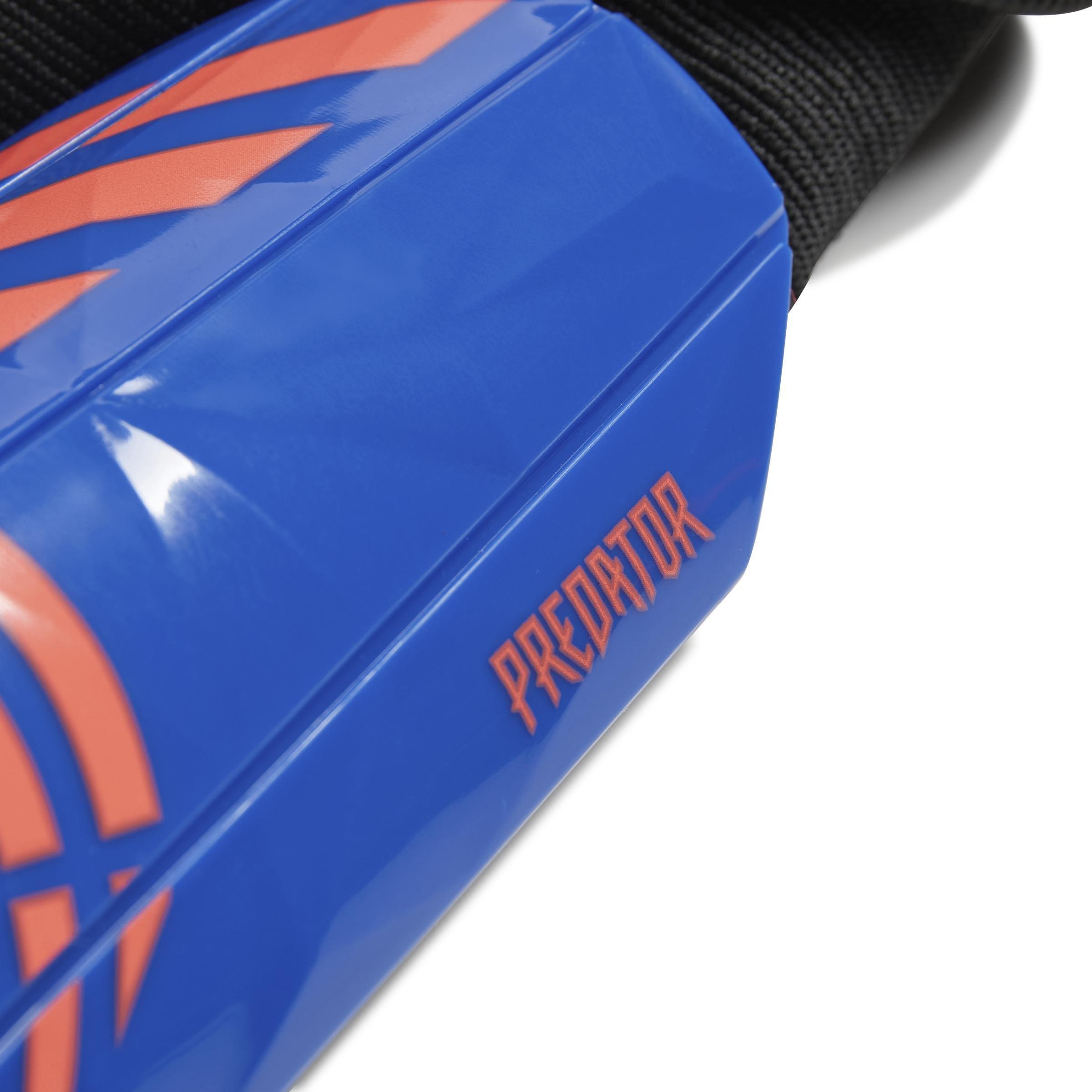 Unisex Kids Predator Match Shin Guards, Blue, A901_ONE, large image number 2