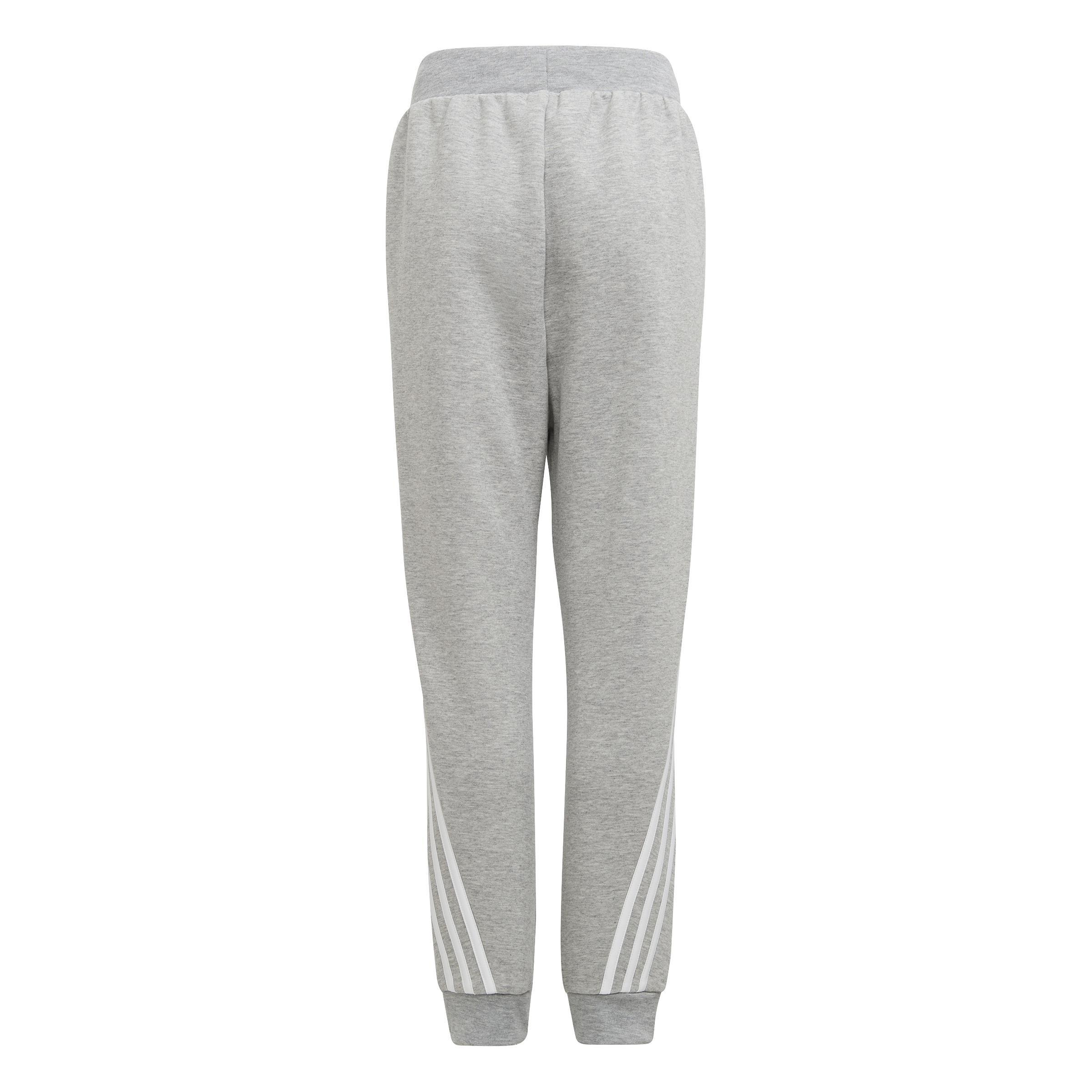 Kids Future Icons 3-Stripes Tapered-Leg Joggers, Grey, , large image number 2