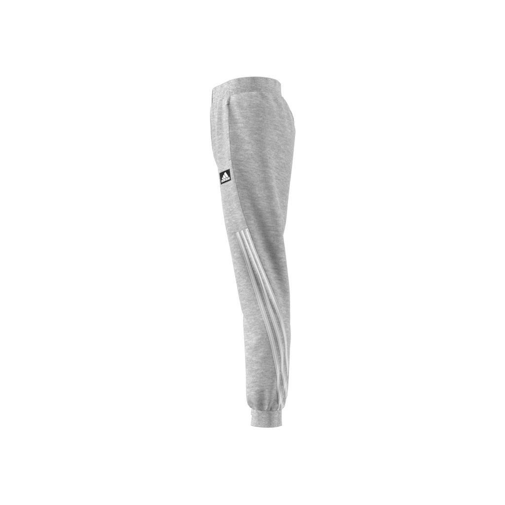 Kids Future Icons 3-Stripes Tapered-Leg Joggers, Grey, , large image number 6