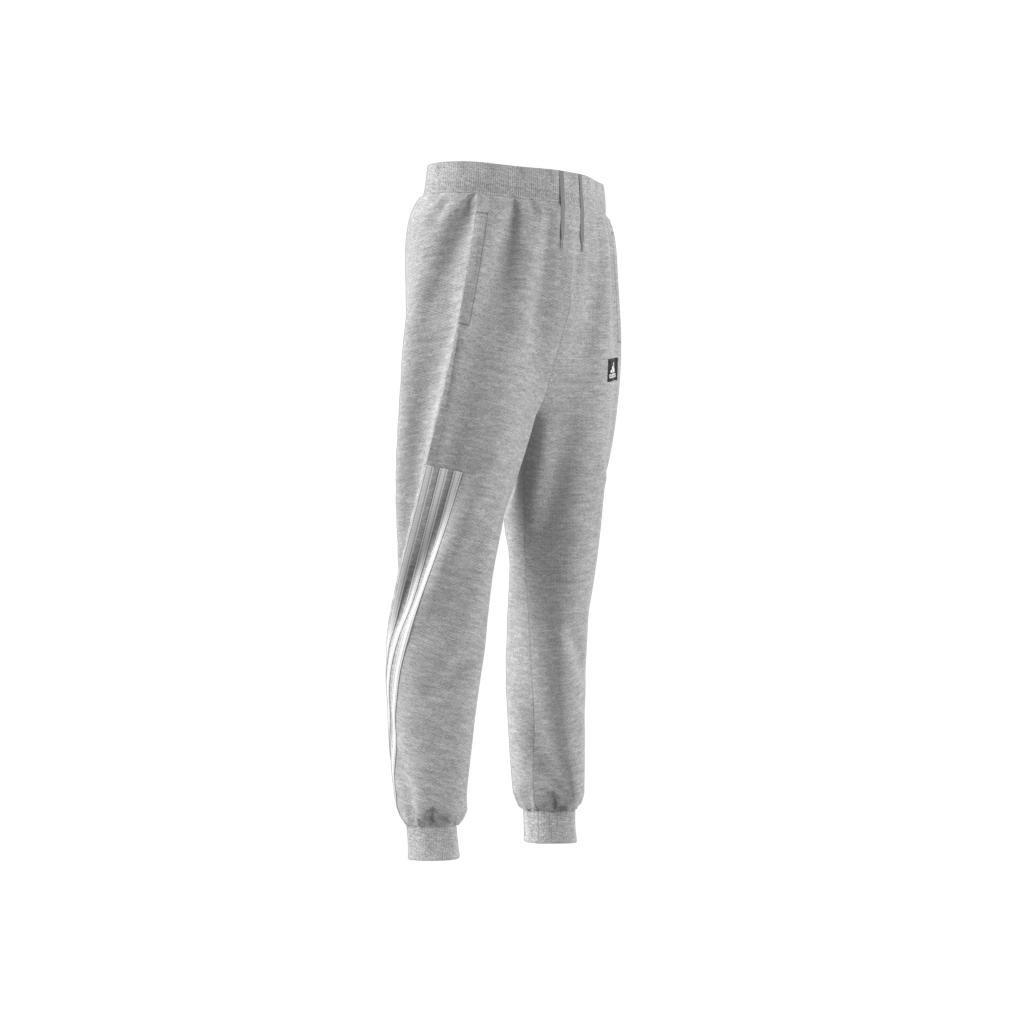 Kids Future Icons 3-Stripes Tapered-Leg Joggers, Grey, , large image number 10