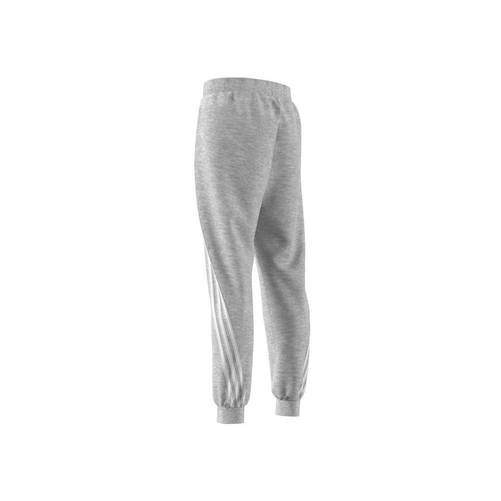 Kids Future Icons 3-Stripes Tapered-Leg Joggers, Grey, , large image number 12
