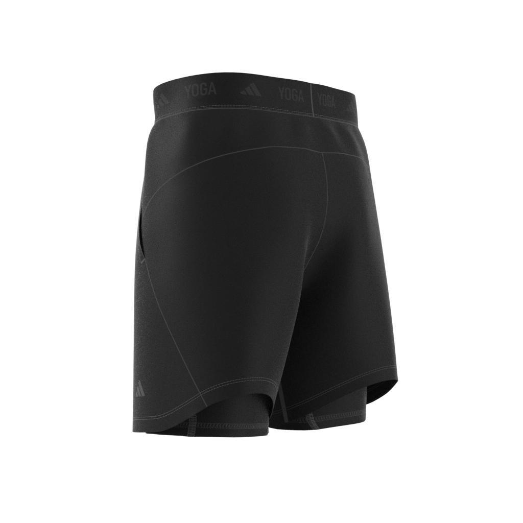 Yoga Training 2-In-1 Shorts, Black, A901_ONE, large image number 6