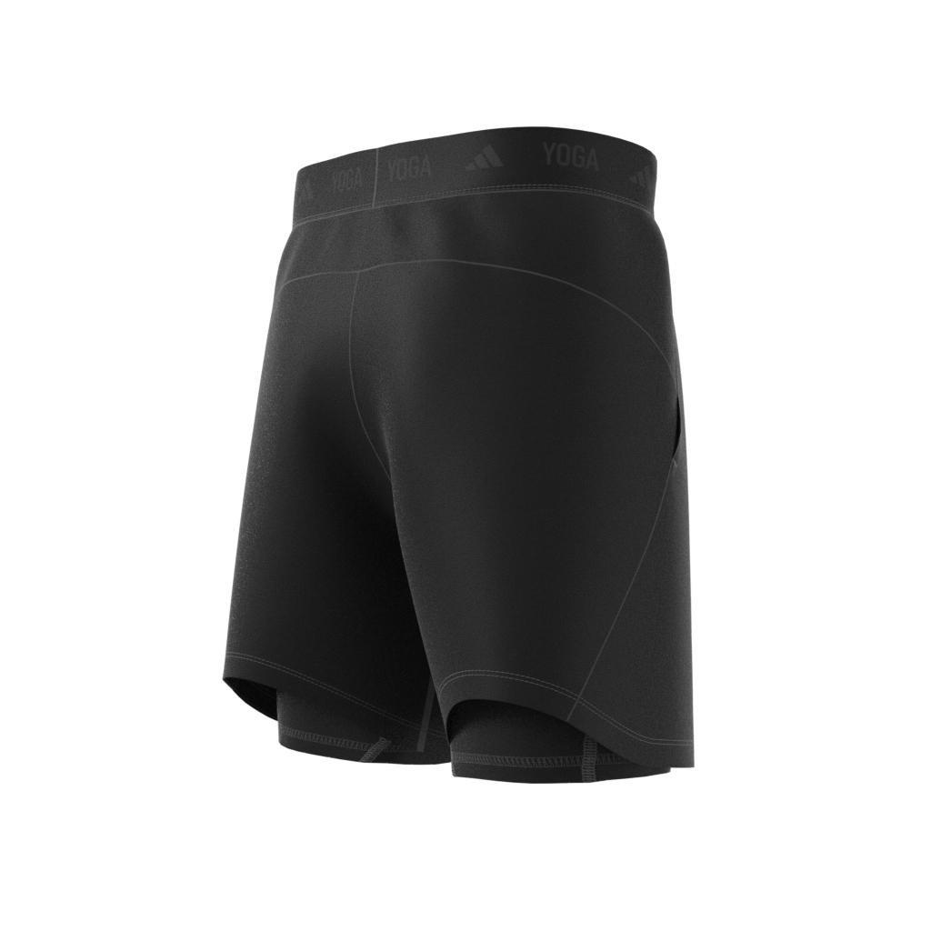 Yoga Training 2-In-1 Shorts, Black, A901_ONE, large image number 14