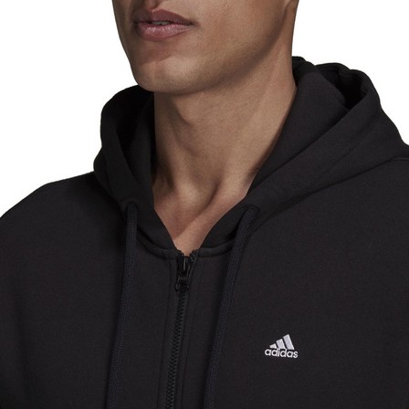 Men Sportswear Comfy And Chill Full Zip Hoodie, Black, A901_ONE, large image number 6