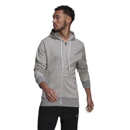 Men Sportswear Comfy And Chill Full Zip Hoodie ,Grey, A901_ONE, large image number 0
