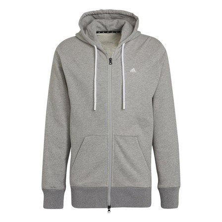 Men Sportswear Comfy And Chill Full Zip Hoodie ,Grey, A901_ONE, large image number 2