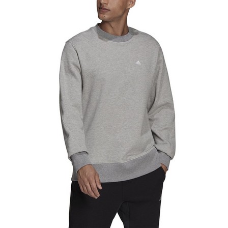 Men Sportswear Comfy And Chill Sweatshirt ,Grey, A901_ONE, large image number 3