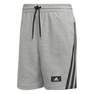 Men Adidas Sportswear Future Icons 3-Stripes Shorts, Grey, A901_ONE, thumbnail image number 0