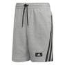 Men Adidas Sportswear Future Icons 3-Stripes Shorts, Grey, A901_ONE, thumbnail image number 2