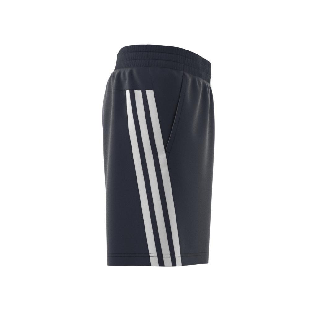 Sportswear Future Icons 3-Stripes Shorts, Blue, A901_ONE, large image number 4