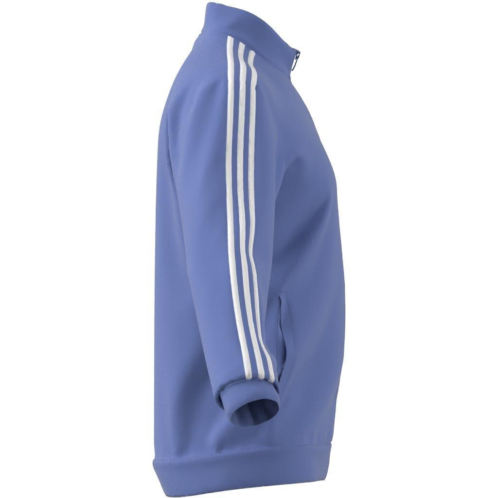 Essentials Warm-Up 3-Stripes Track Top, Blue, A901_ONE, large image number 13