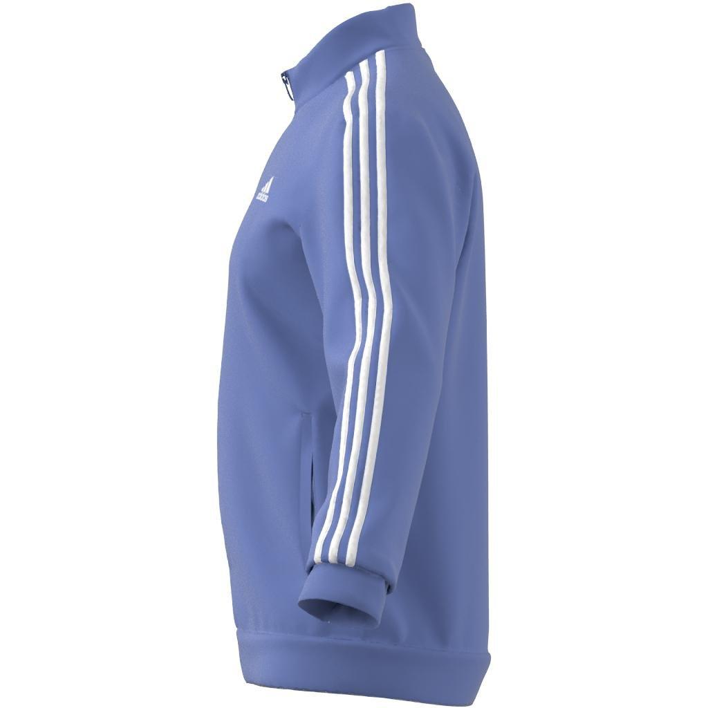 Essentials Warm-Up 3-Stripes Track Top, Blue, A901_ONE, large image number 14